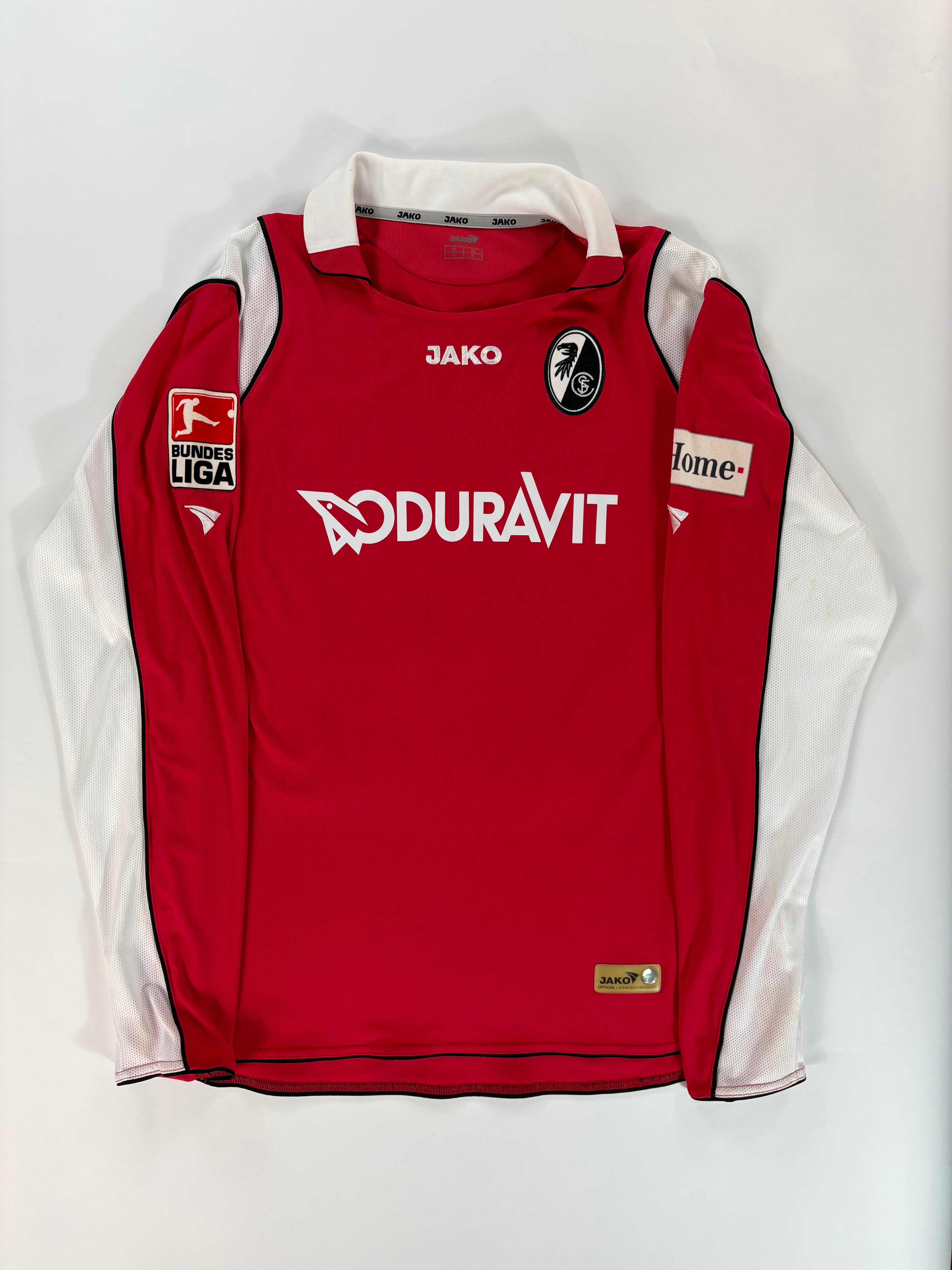 SC Freiburg Heimtrikot 2007/2008 - #14 Schlitte - XL - Matchprepared