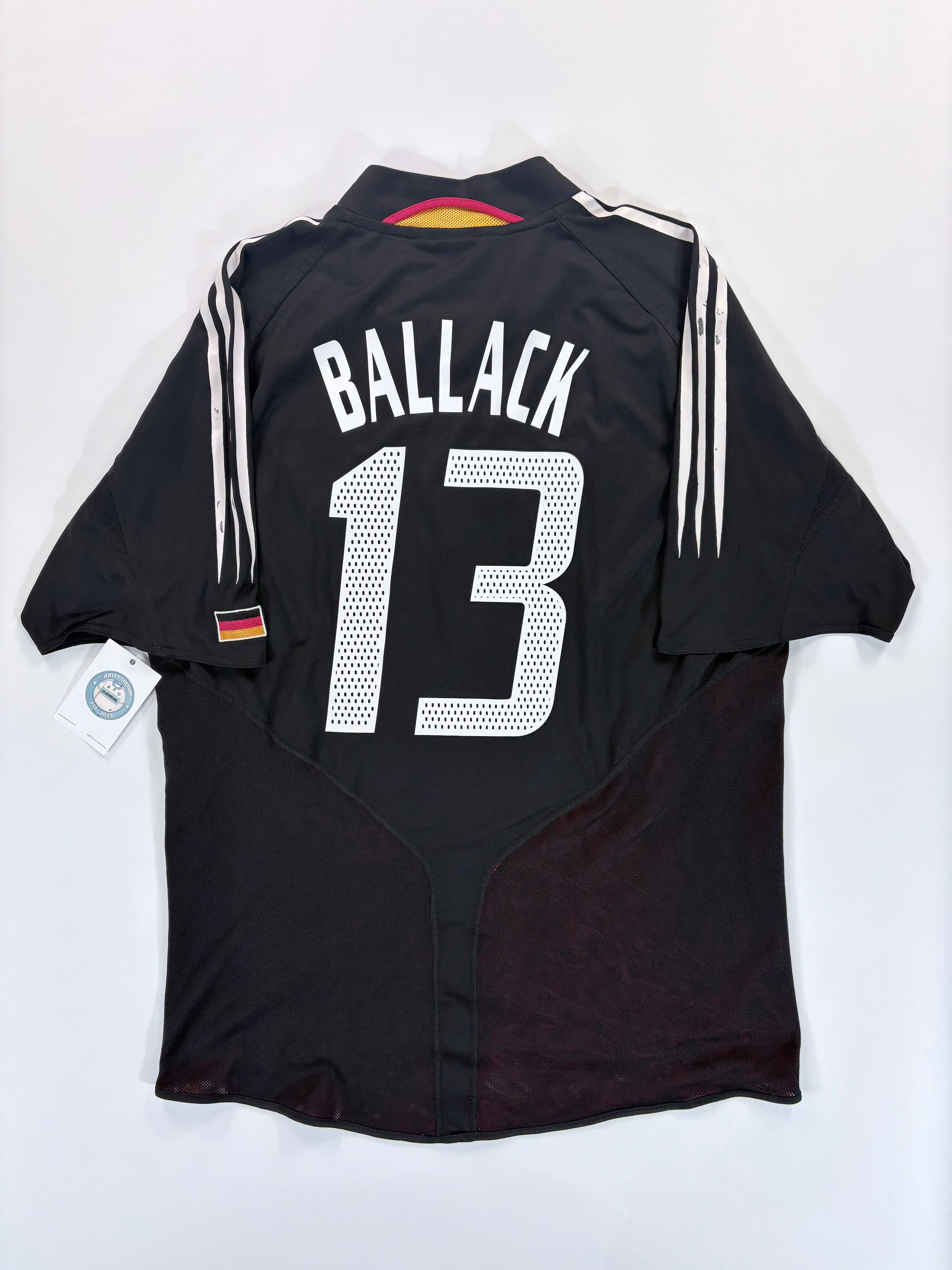 Deutschland Auswärtstrikot EM 2004 - #13 Ballack - XL