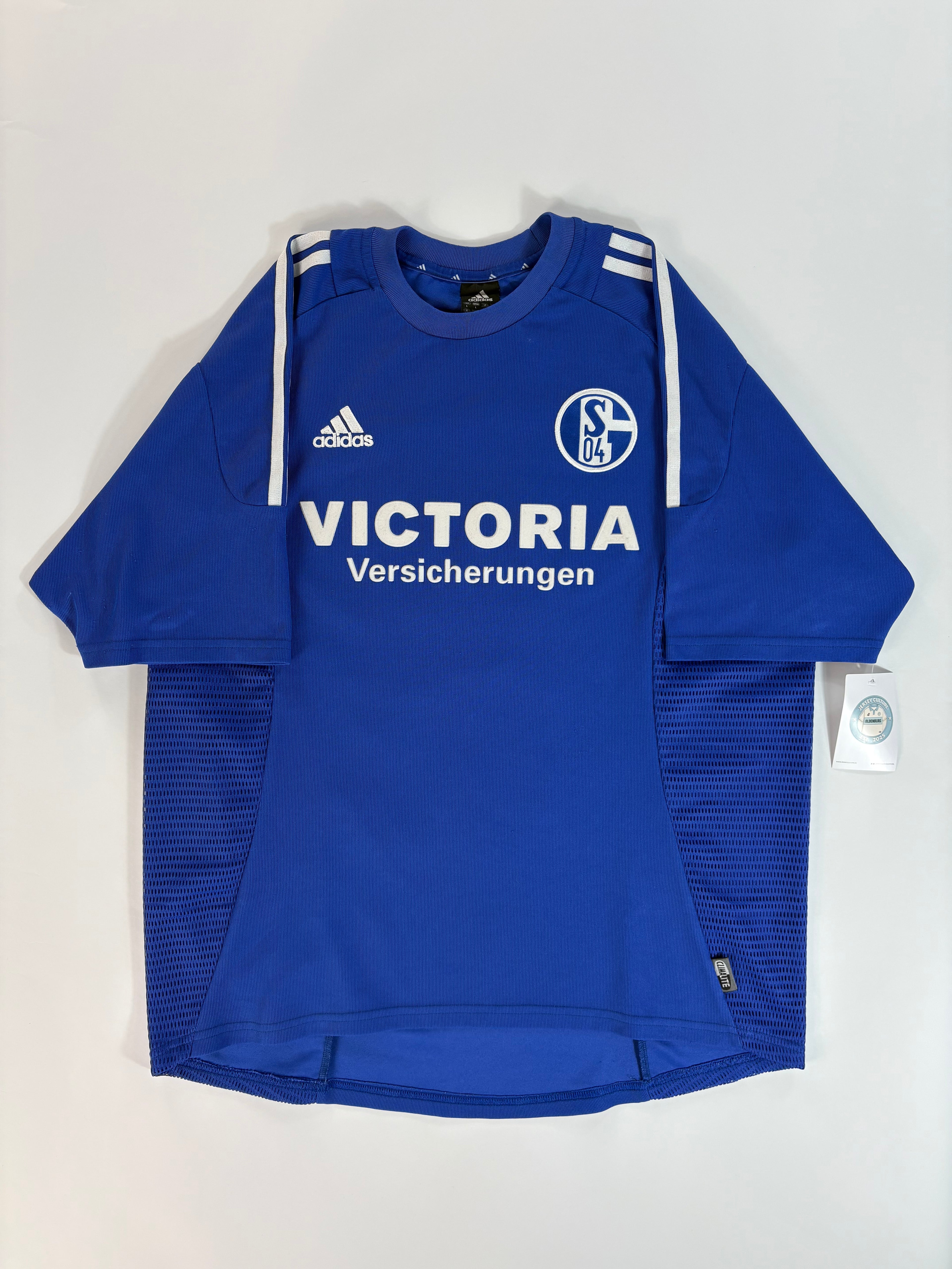 Schalke 04 Heimtrikot 2002/2003 - #14 Asamoah - L