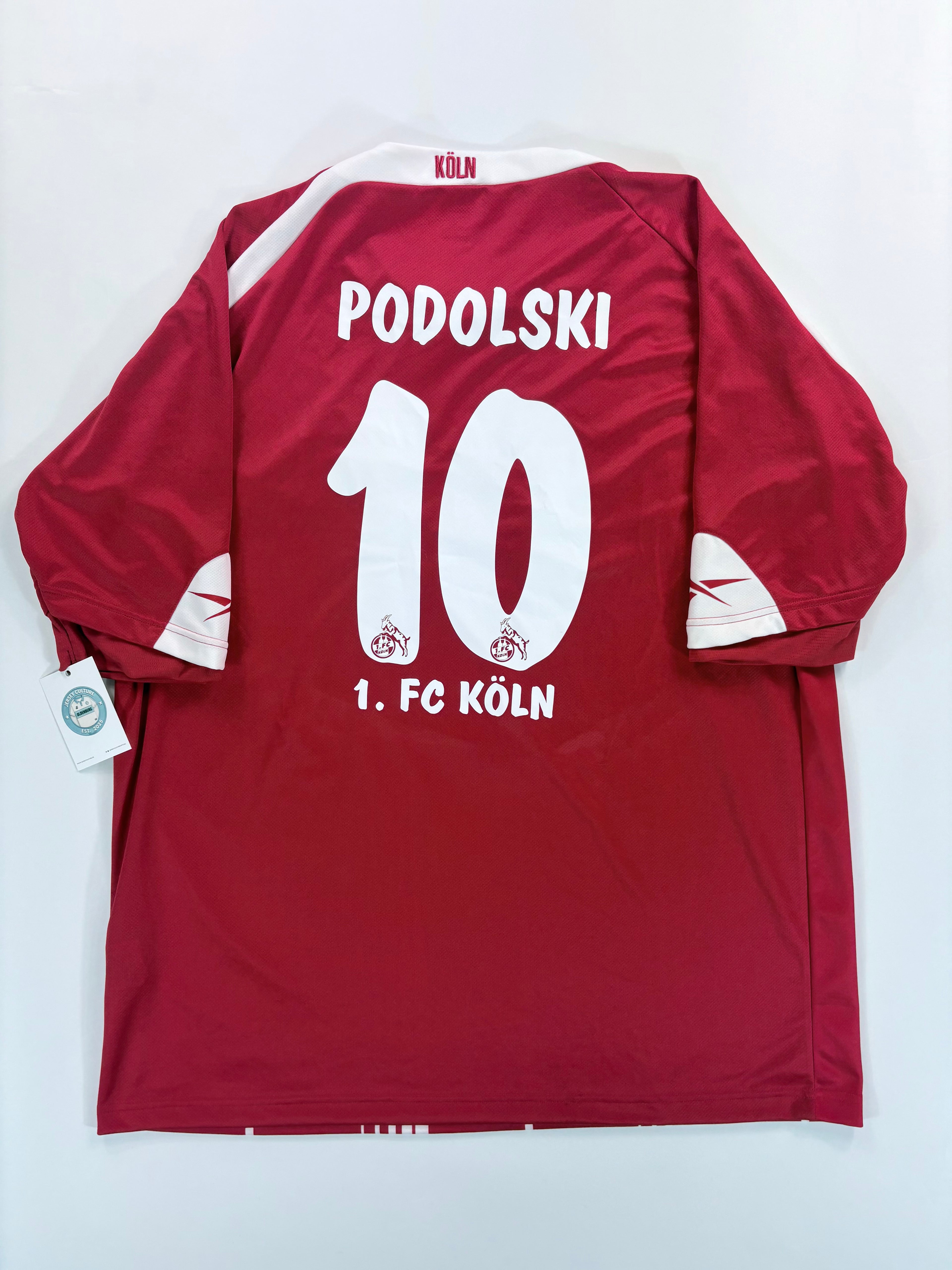 1. FC Köln Heimtrikot 2009/2010 - #10 Podolski - XXL