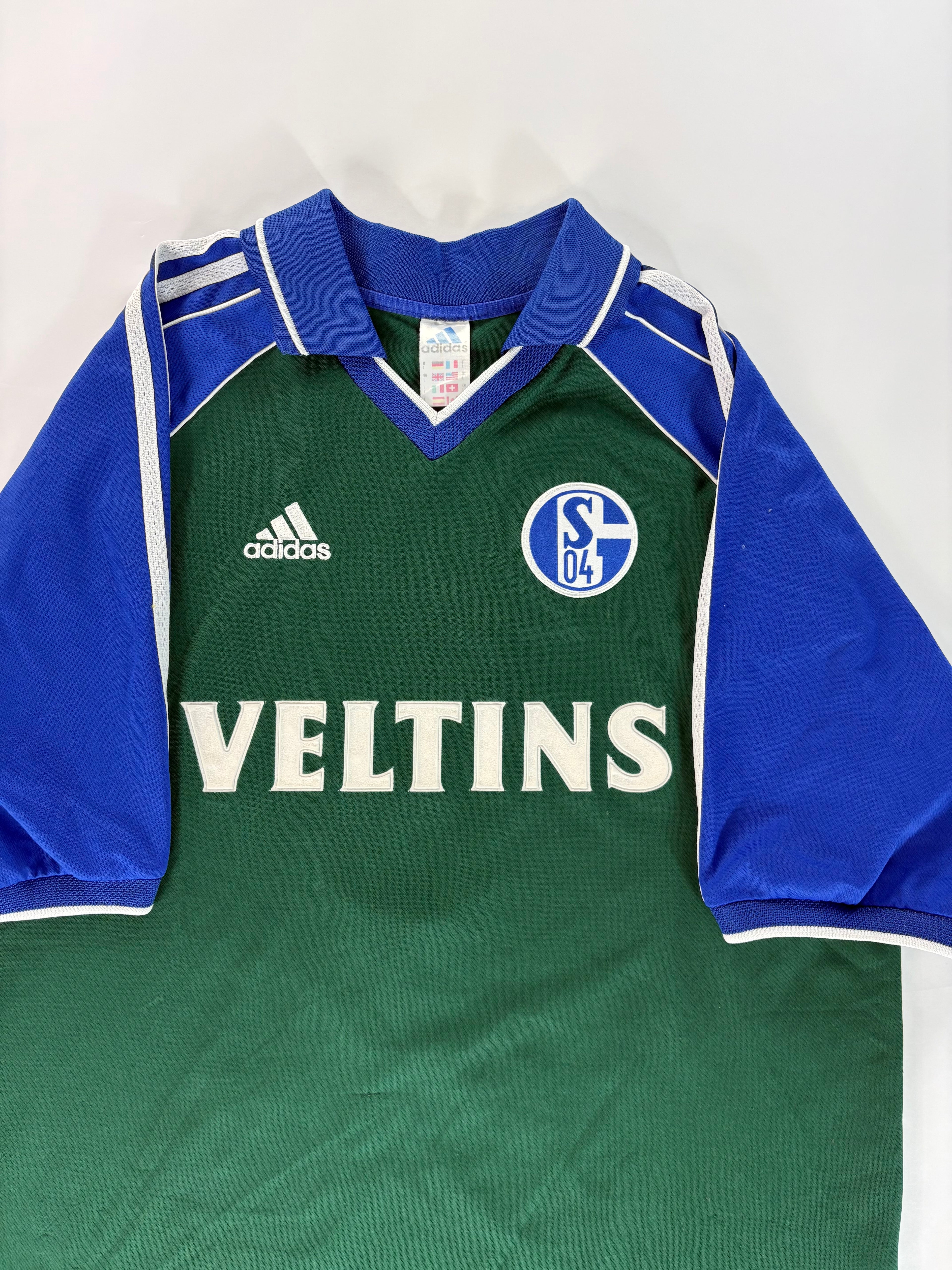 Schalke 04 Auswärtstrikot 1999/2000 - #7 Wolf - L