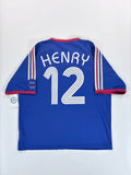 Frankreich Travelshirt WM  2006 - #12 Henry - XL