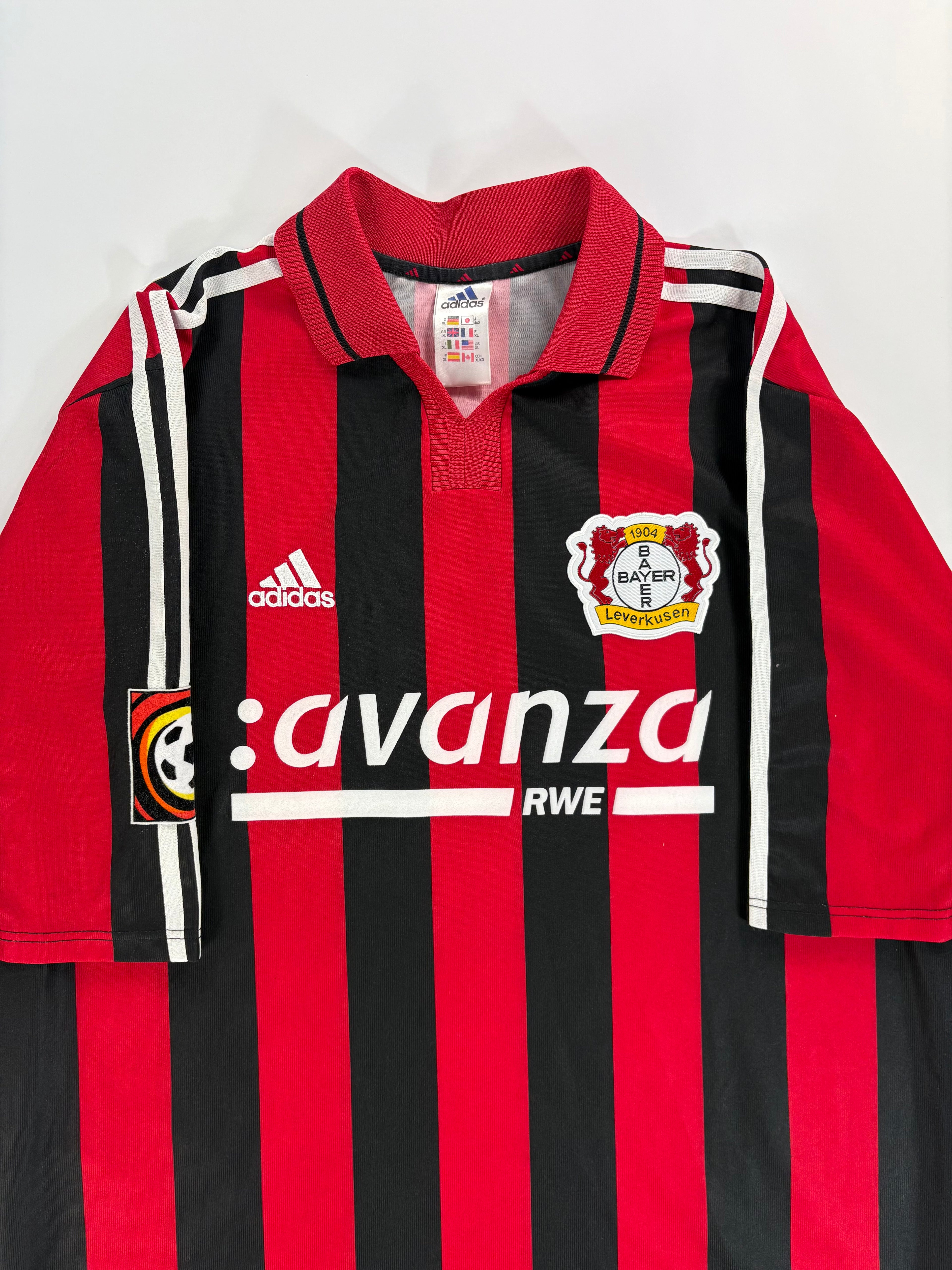 Bayer 04 Leverkusen Heimtrikot 2000/2001 - #4 Zepek - XL