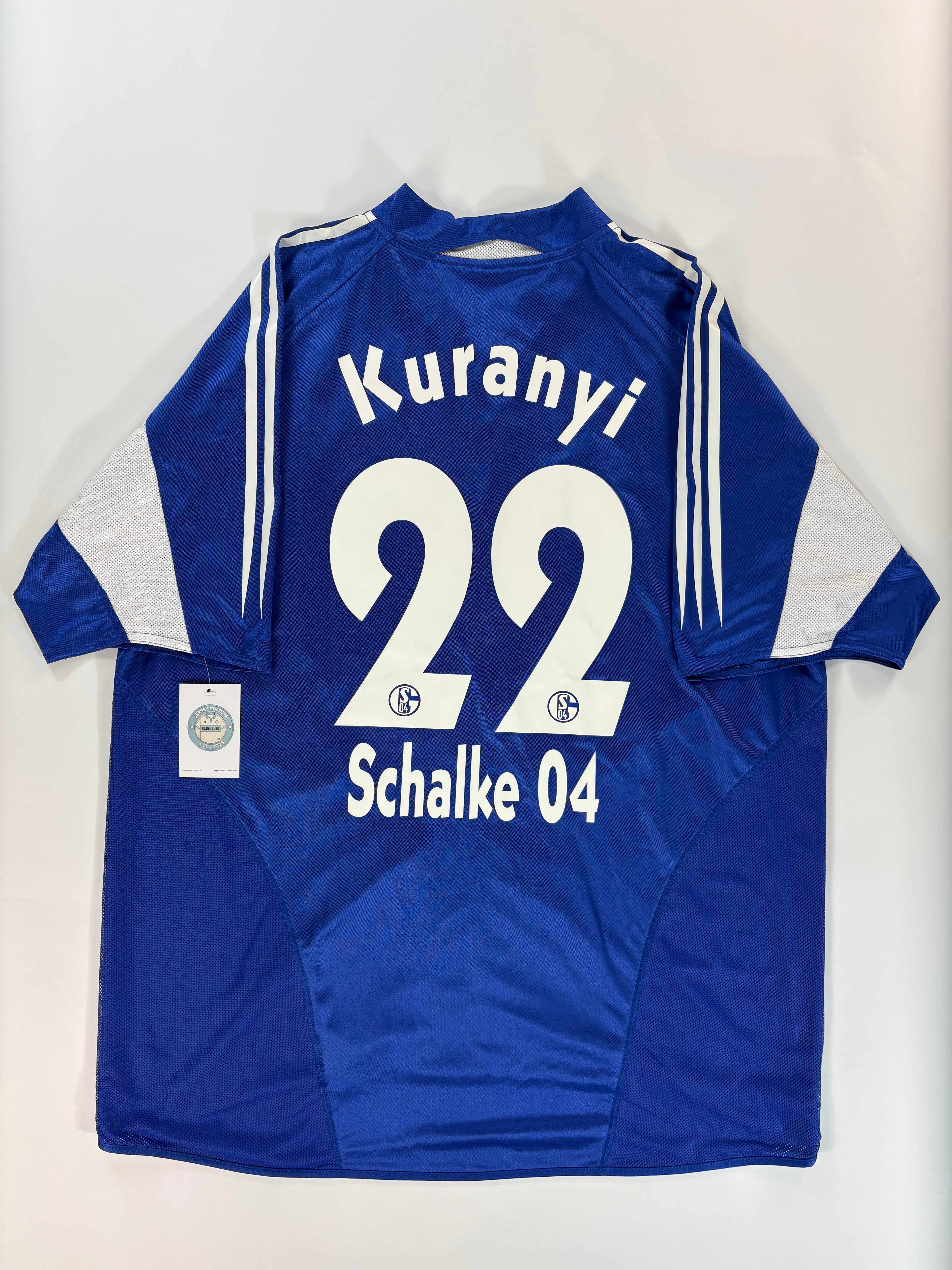 Schalke 04 Heimtrikot 2005/2006 - #22 Kuranyi - XXL