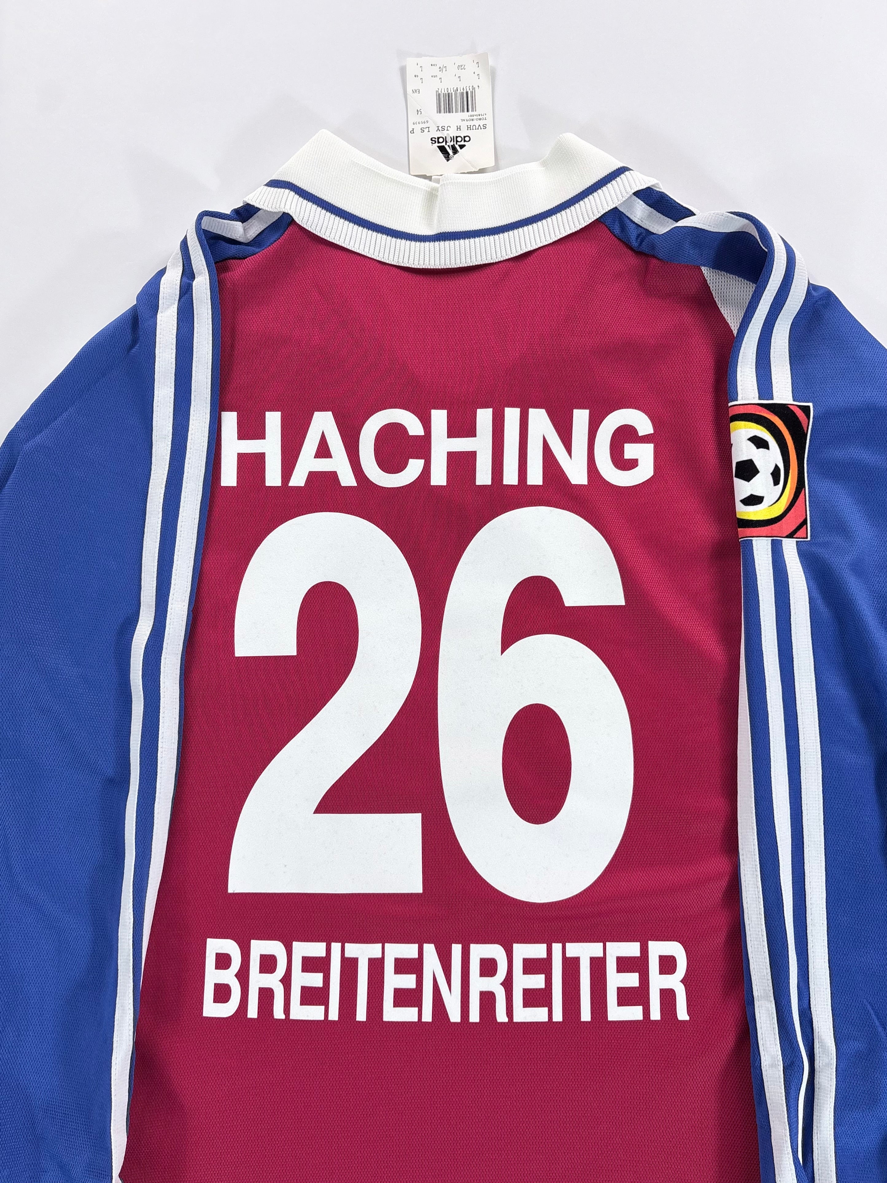 SpVgg Unterhaching Heimtrikot 2000/2001 - #26 Breitenreiter - L - Mit Etikett