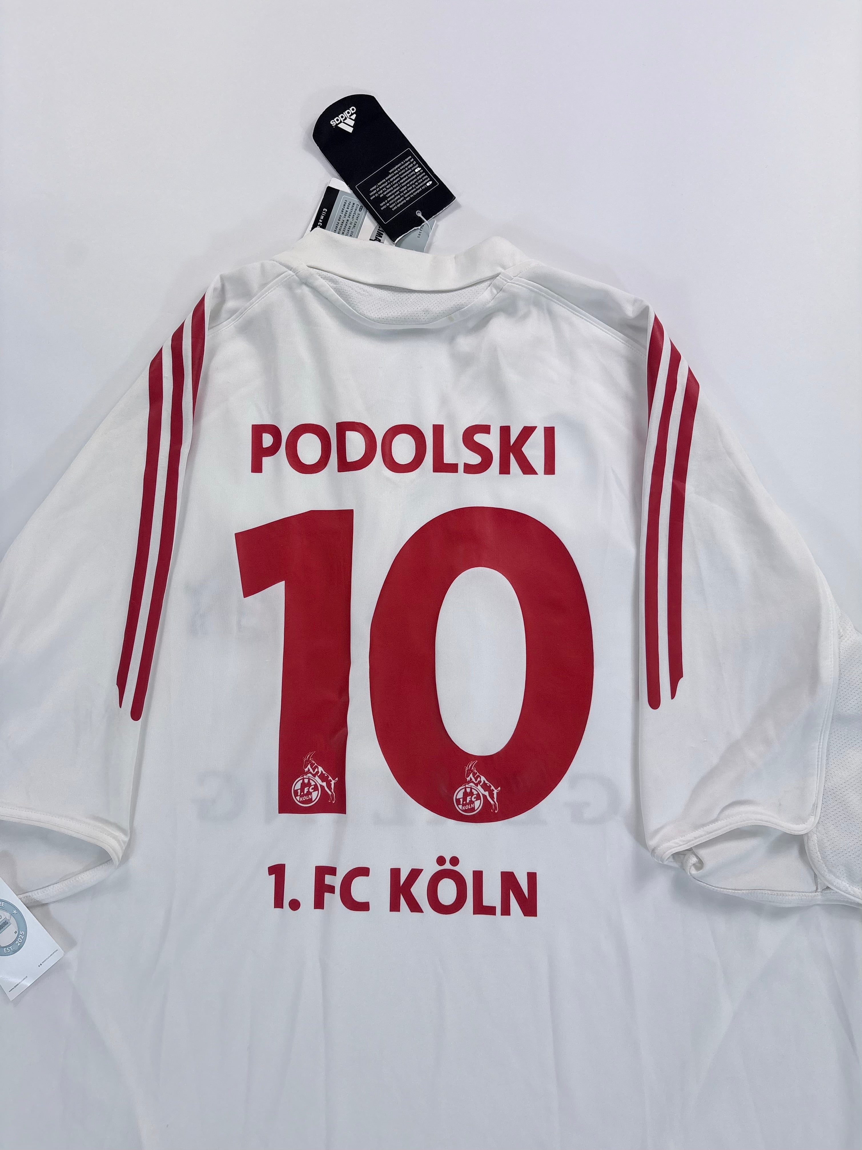 1. FC Köln Heimtrikot 2005/2006 - #10 Podolski - XXL - Mit Etikett!