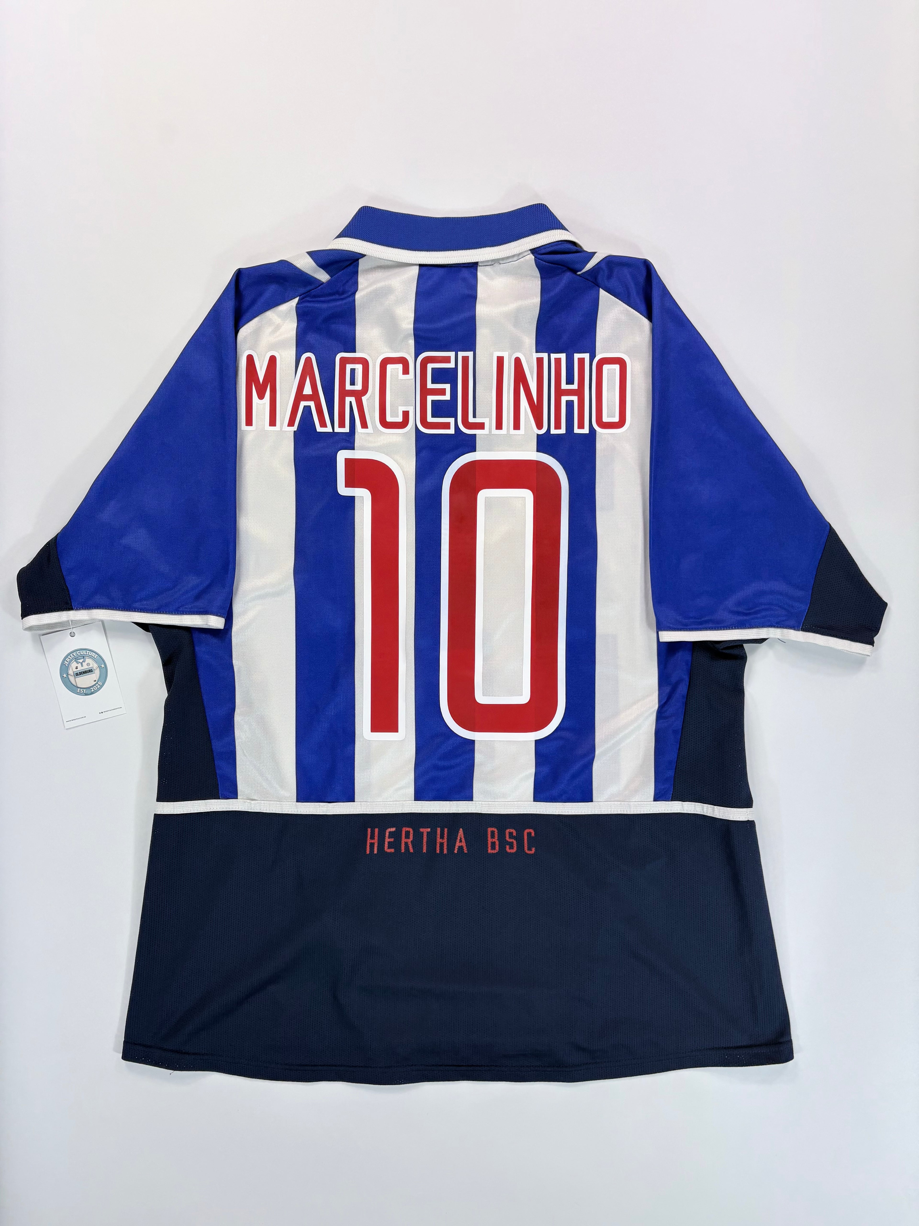 Hertha BSC Heimtrikot 2002/2003 - #10 Marcelinho - XL