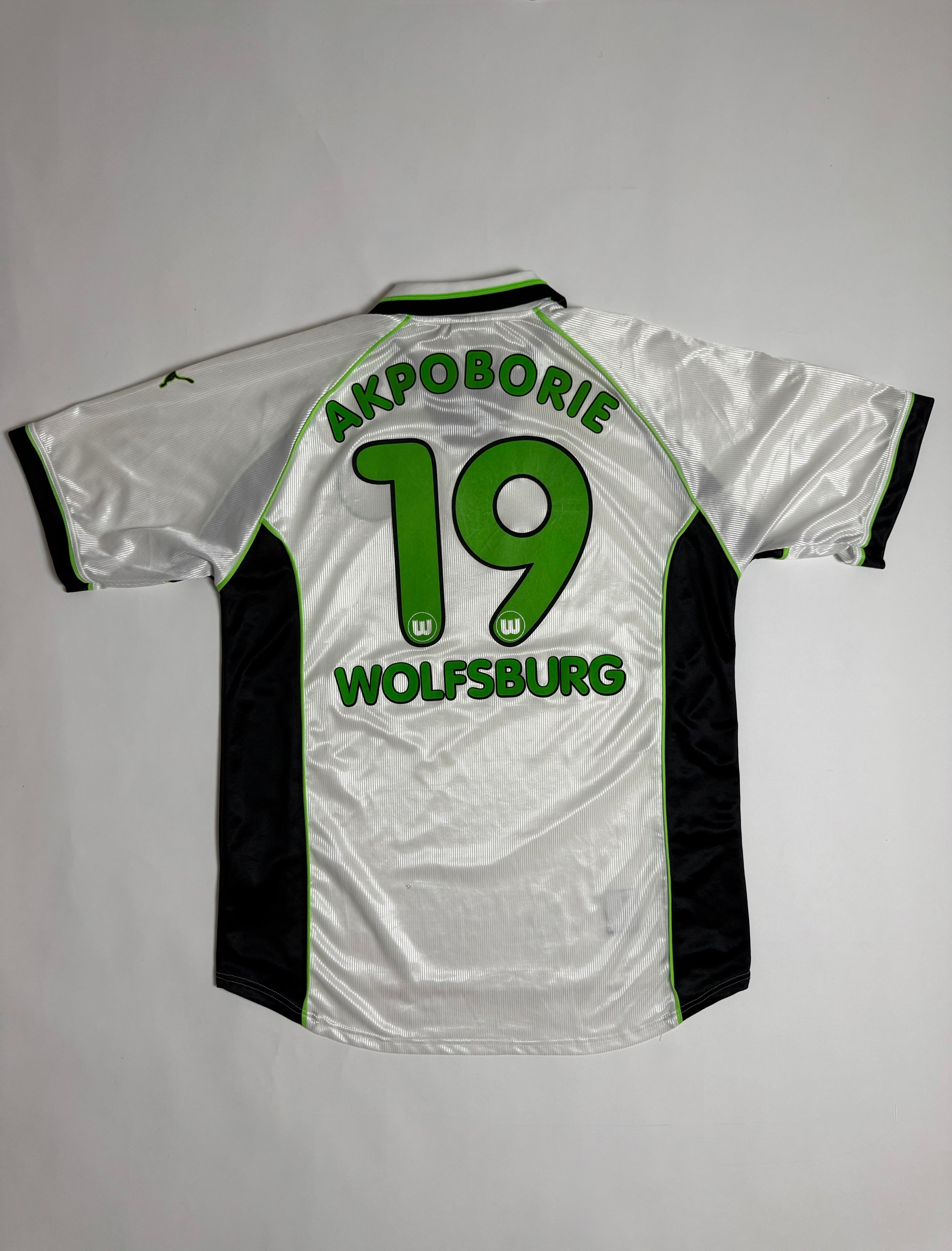VfL Wolfsburg Heimtrikot 99/00 - #19 Akpoborie - XXL