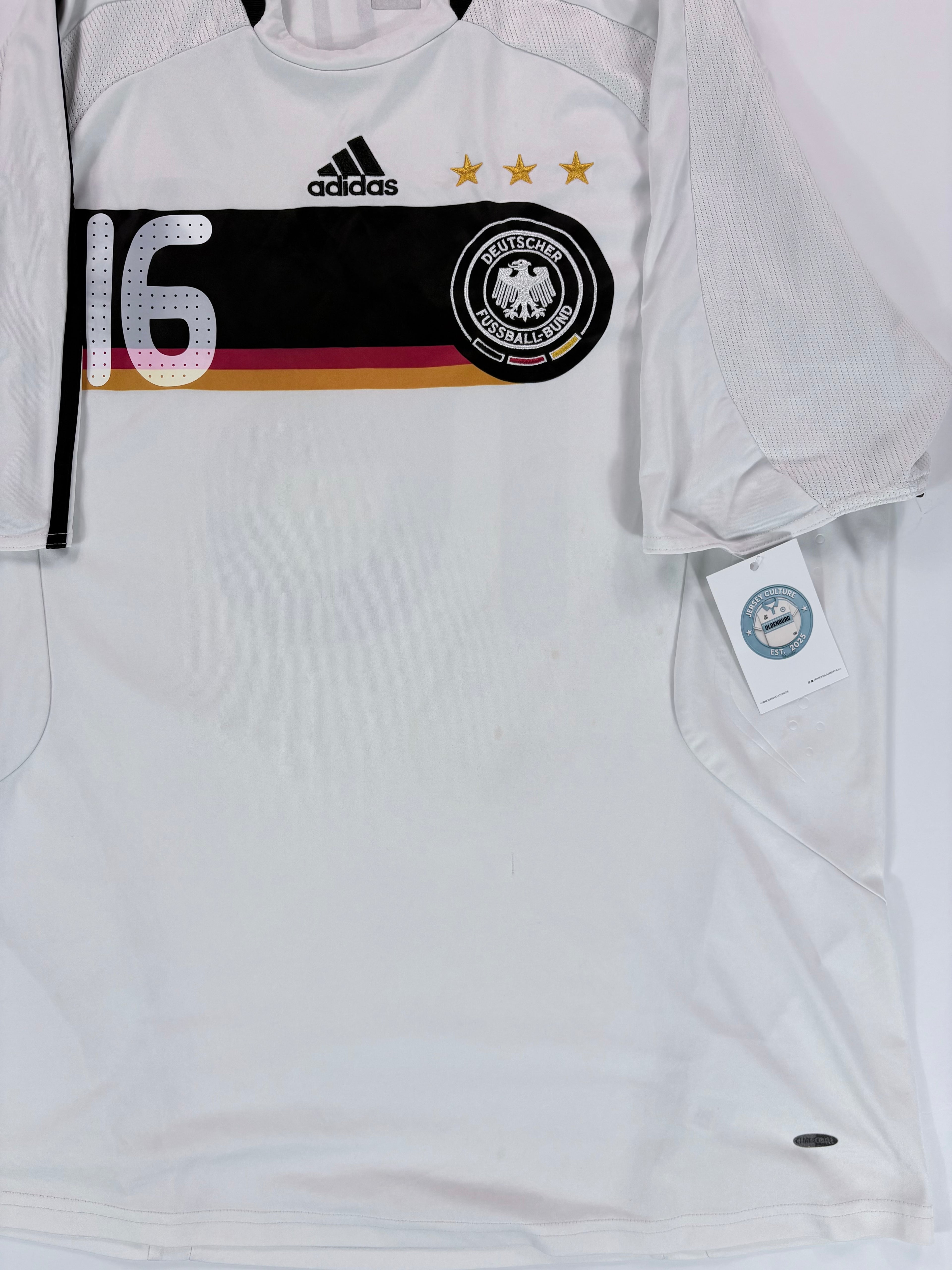Deutschland Heimtrikot EM 2008 - #16 Lahm - XL