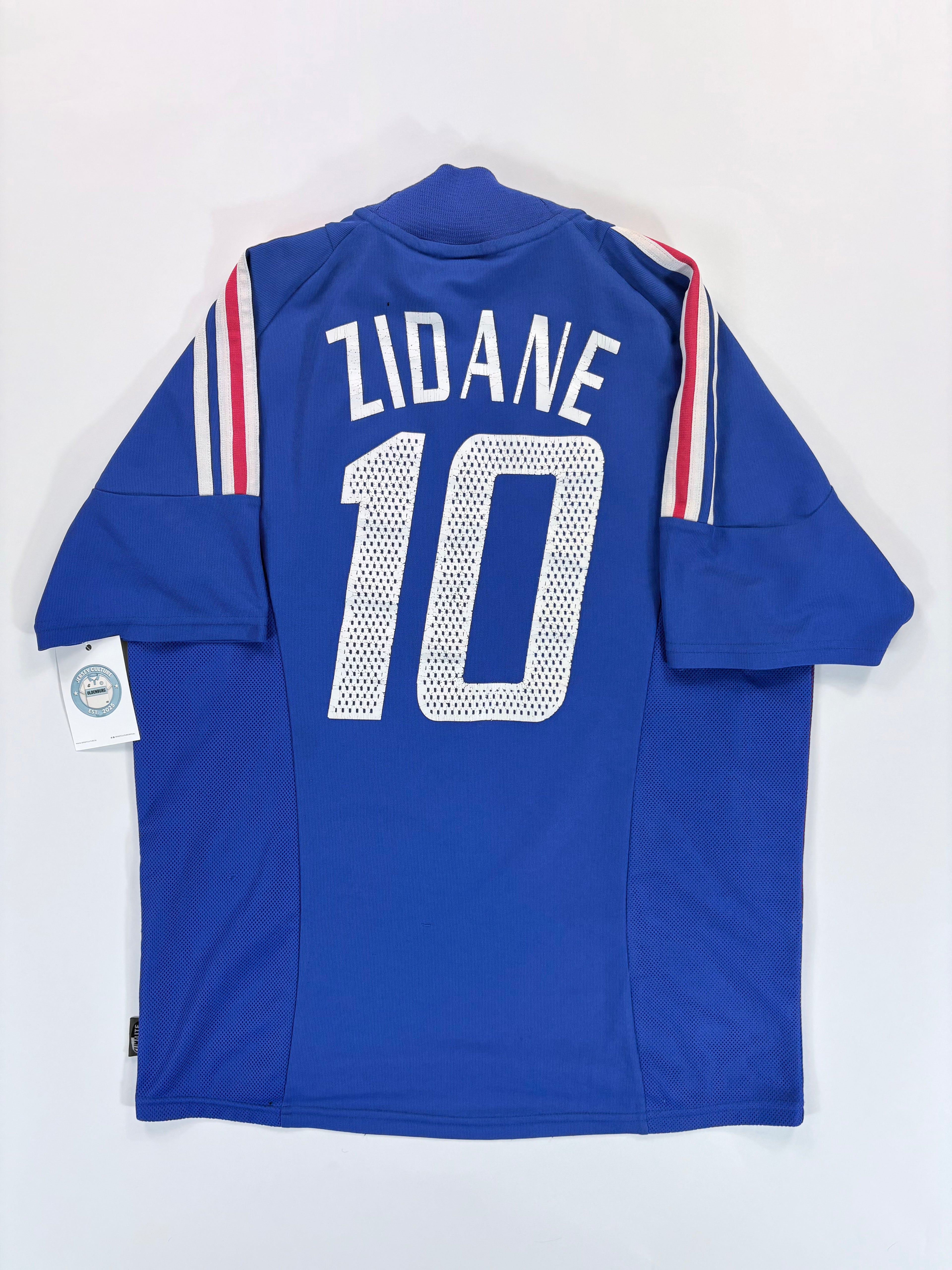 Frankreich Heimtrikot WM 2002 - #10 Zidane - M