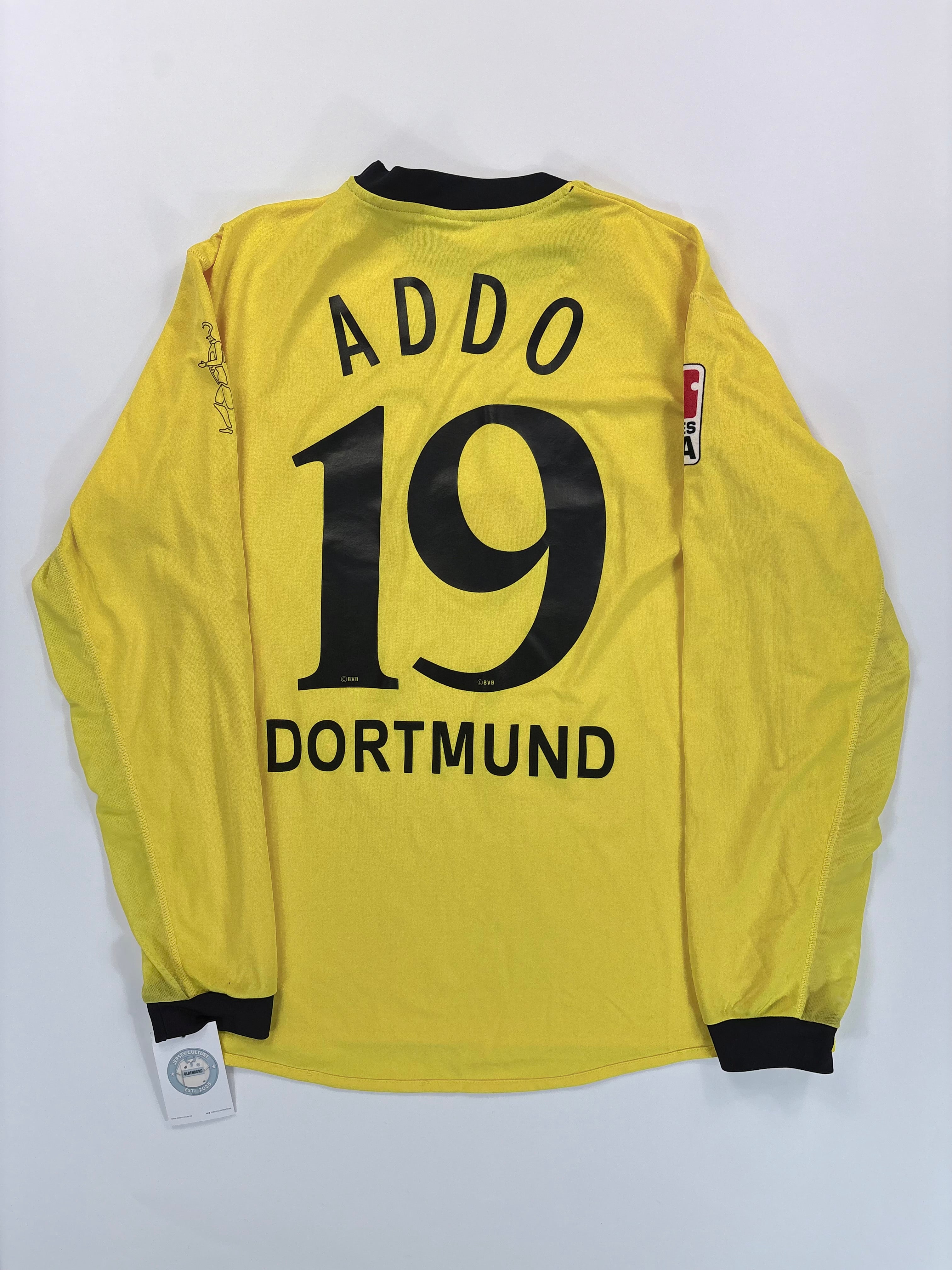 Borussia Dortmund Heimtrikot 2003/2004 - #19 Addo - L