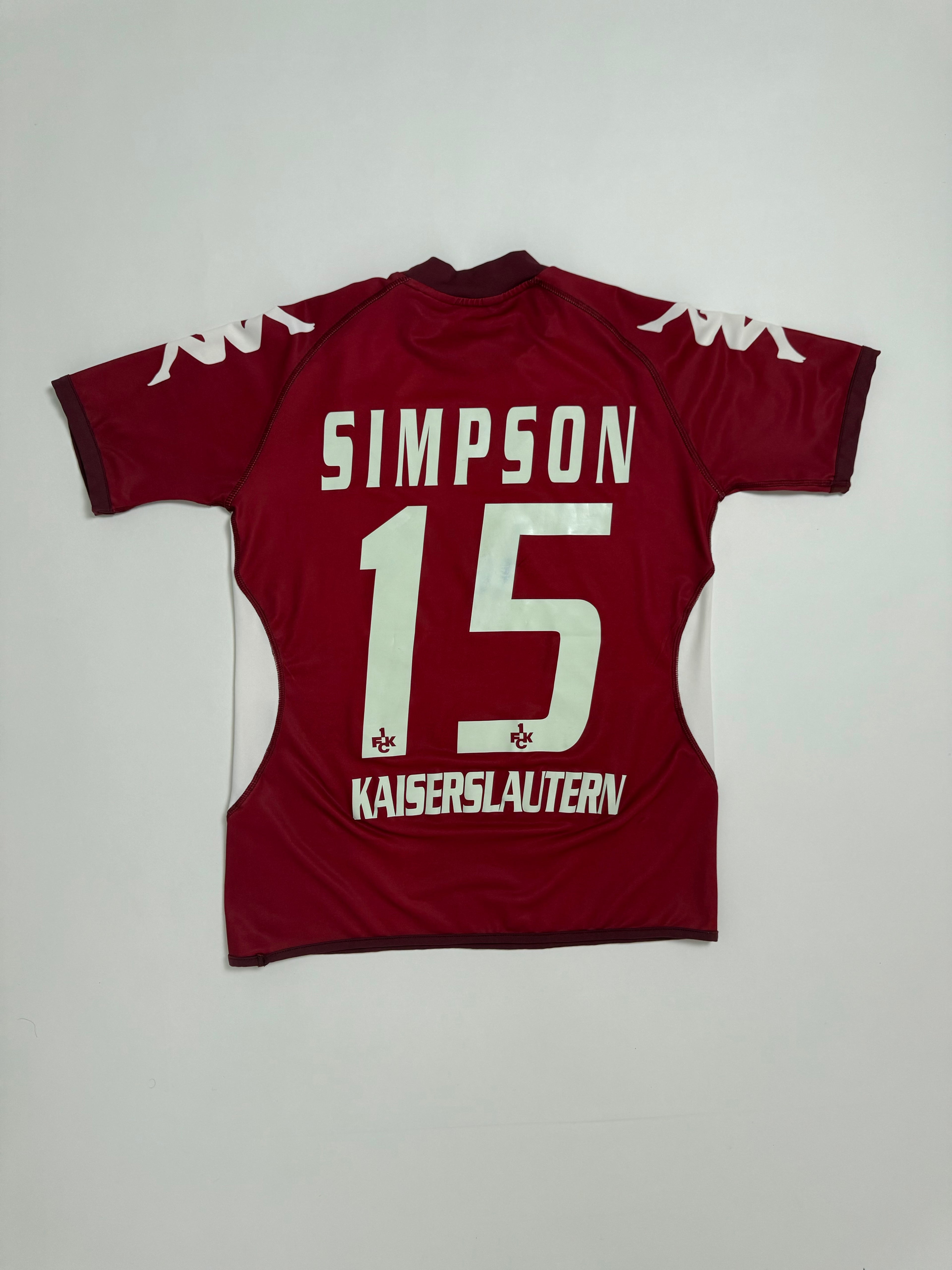 1. FC Kaiserslautern Heim 06/07 - #15 Simpson - S
