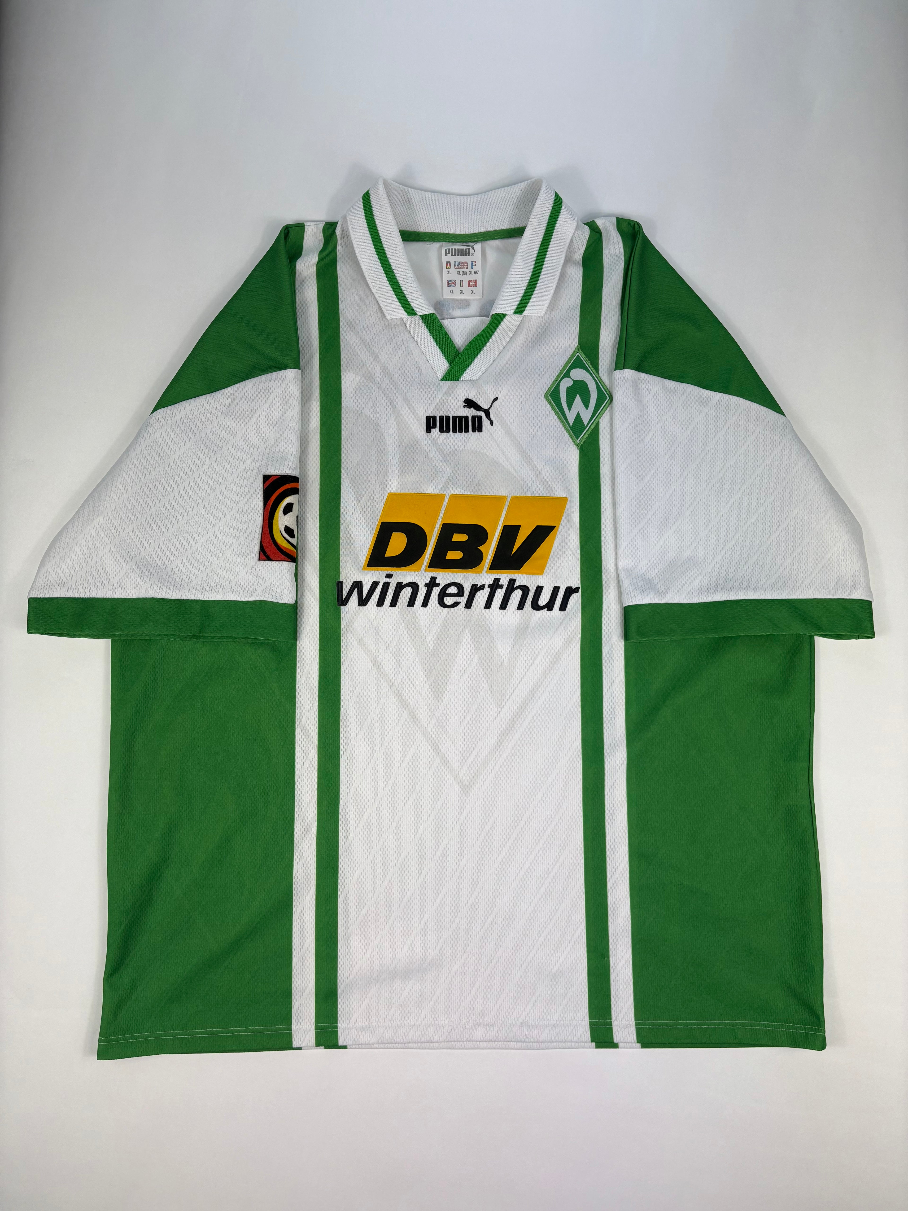 Werder Bremen Heimtrikot 1996/1997 - #18 Herzog - XL