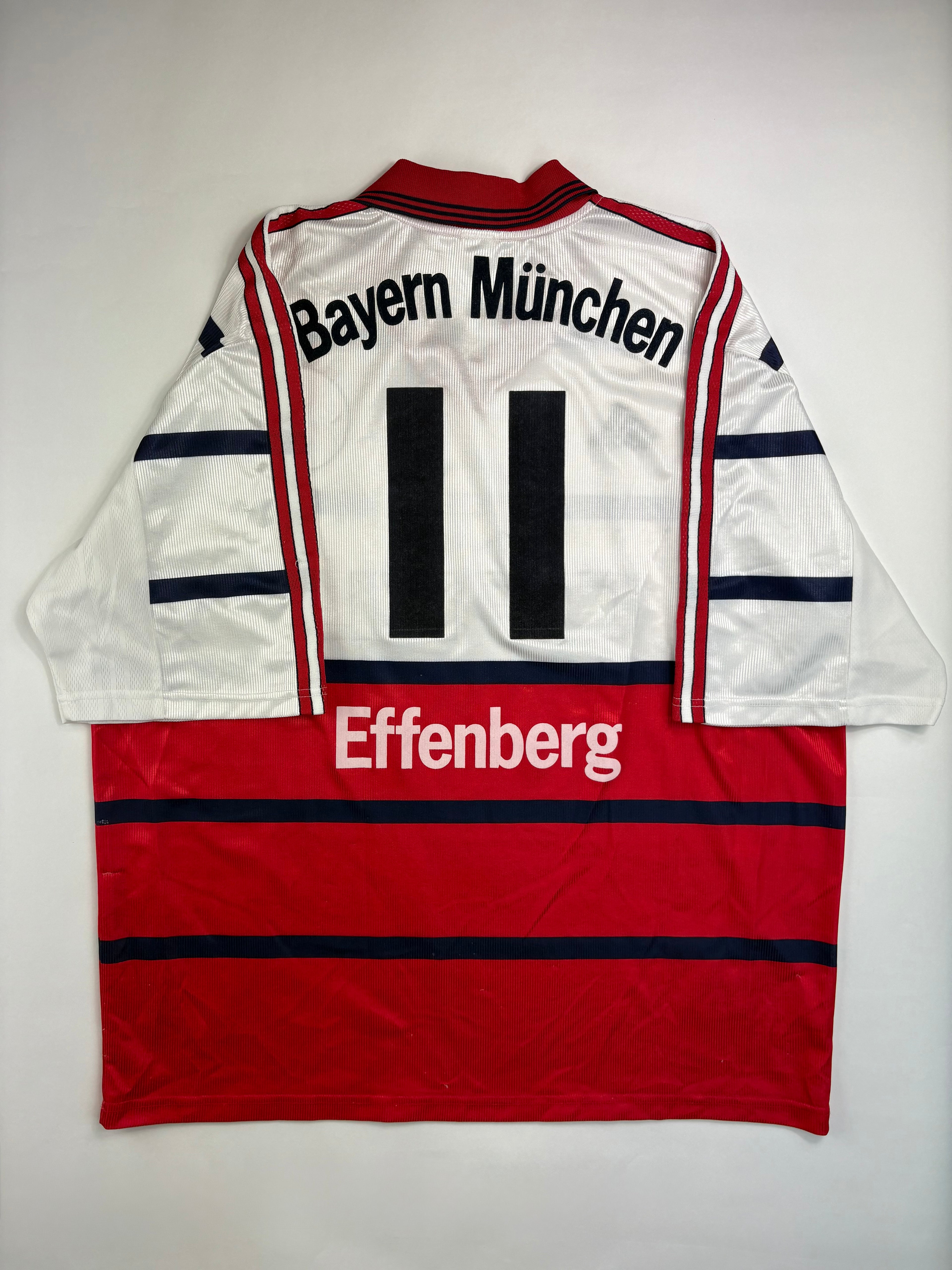 Bayern München Auswärtstrikot 1999/2000 - #11 Effenberg - XL