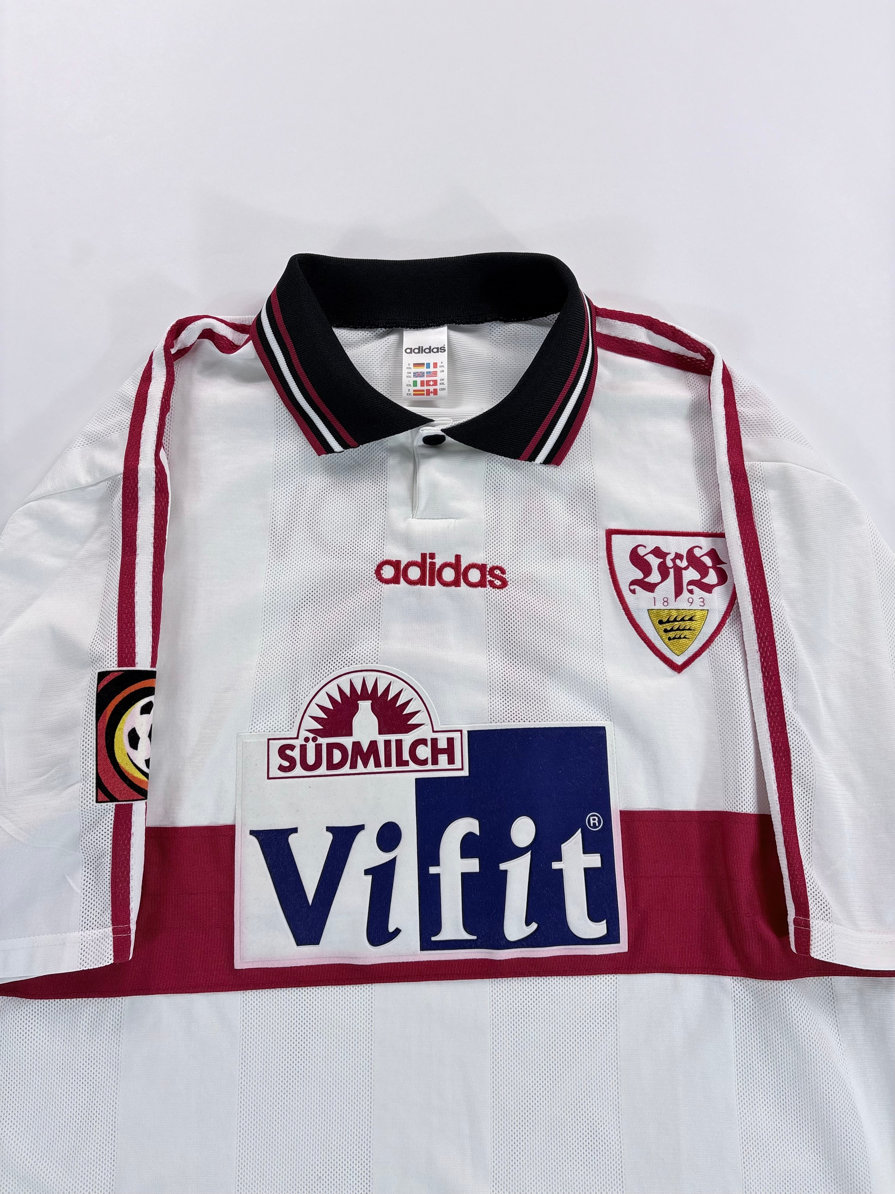 VfB Stuttgart Heimtrikot 1996/1997 - #10 Balakov - XXL