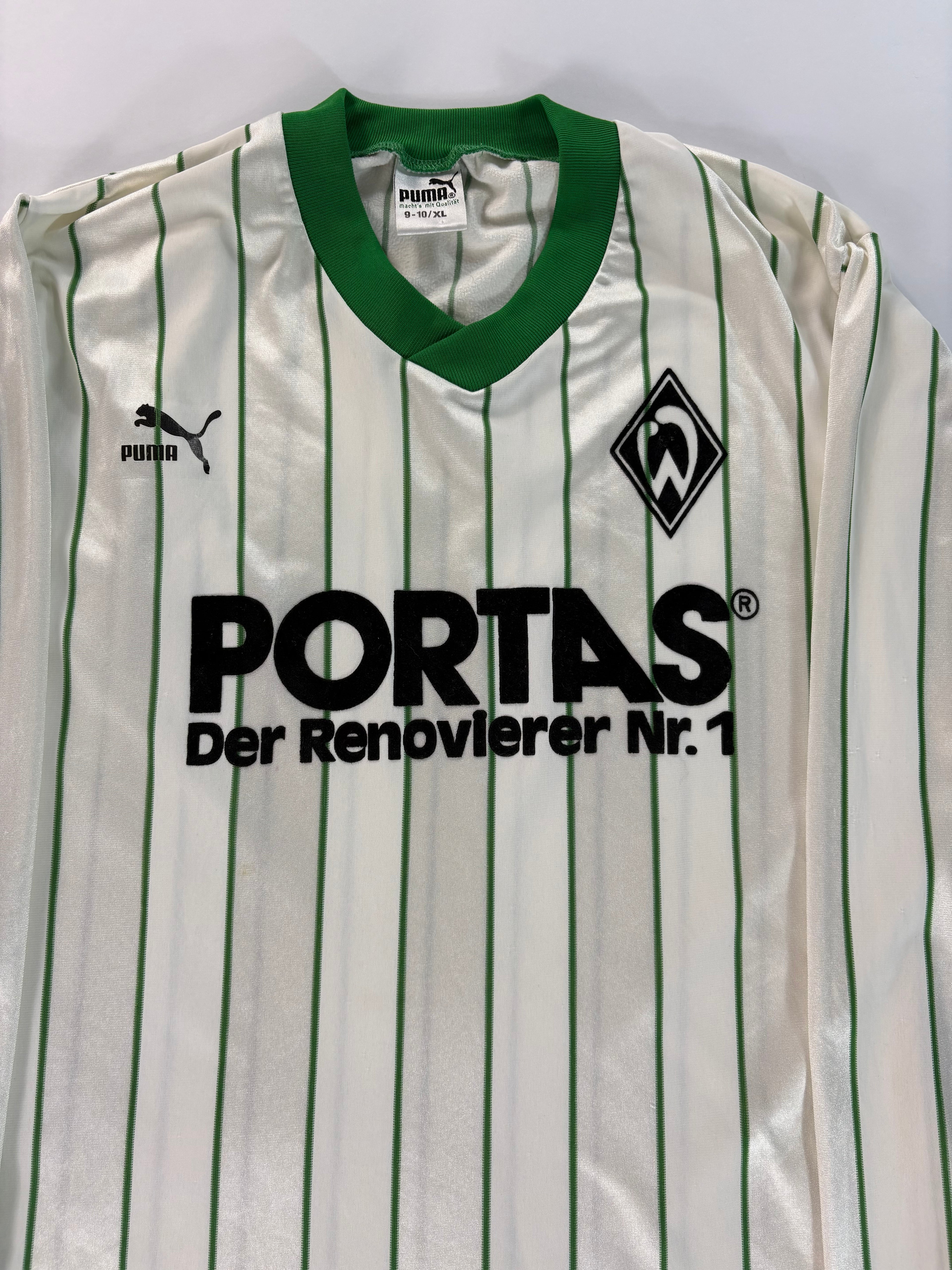 Werder Bremen Heimtrikot 1988/1989 - XL