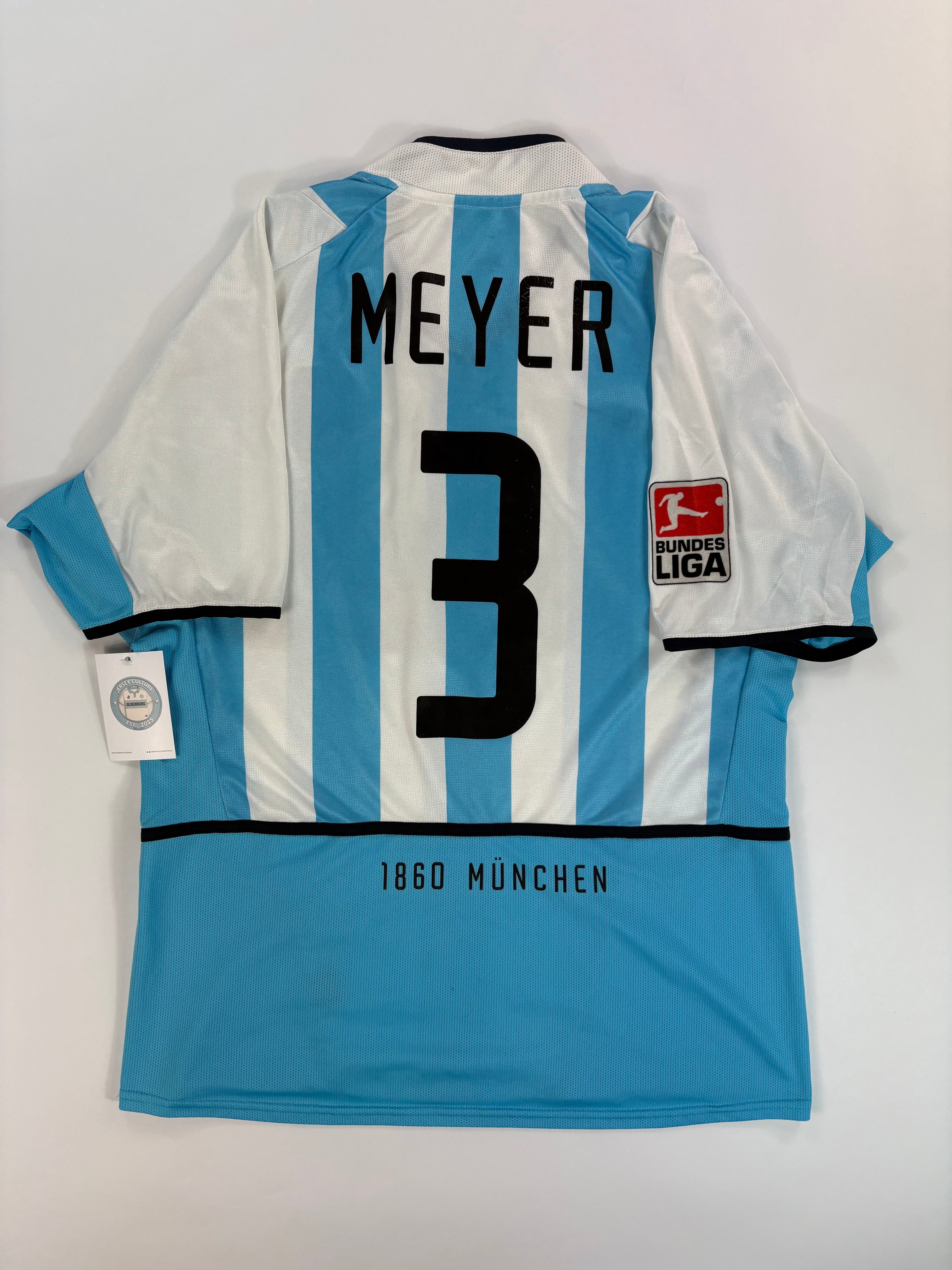 1860 München Heimtrikot 2002/2003 - #3 Meyer - L