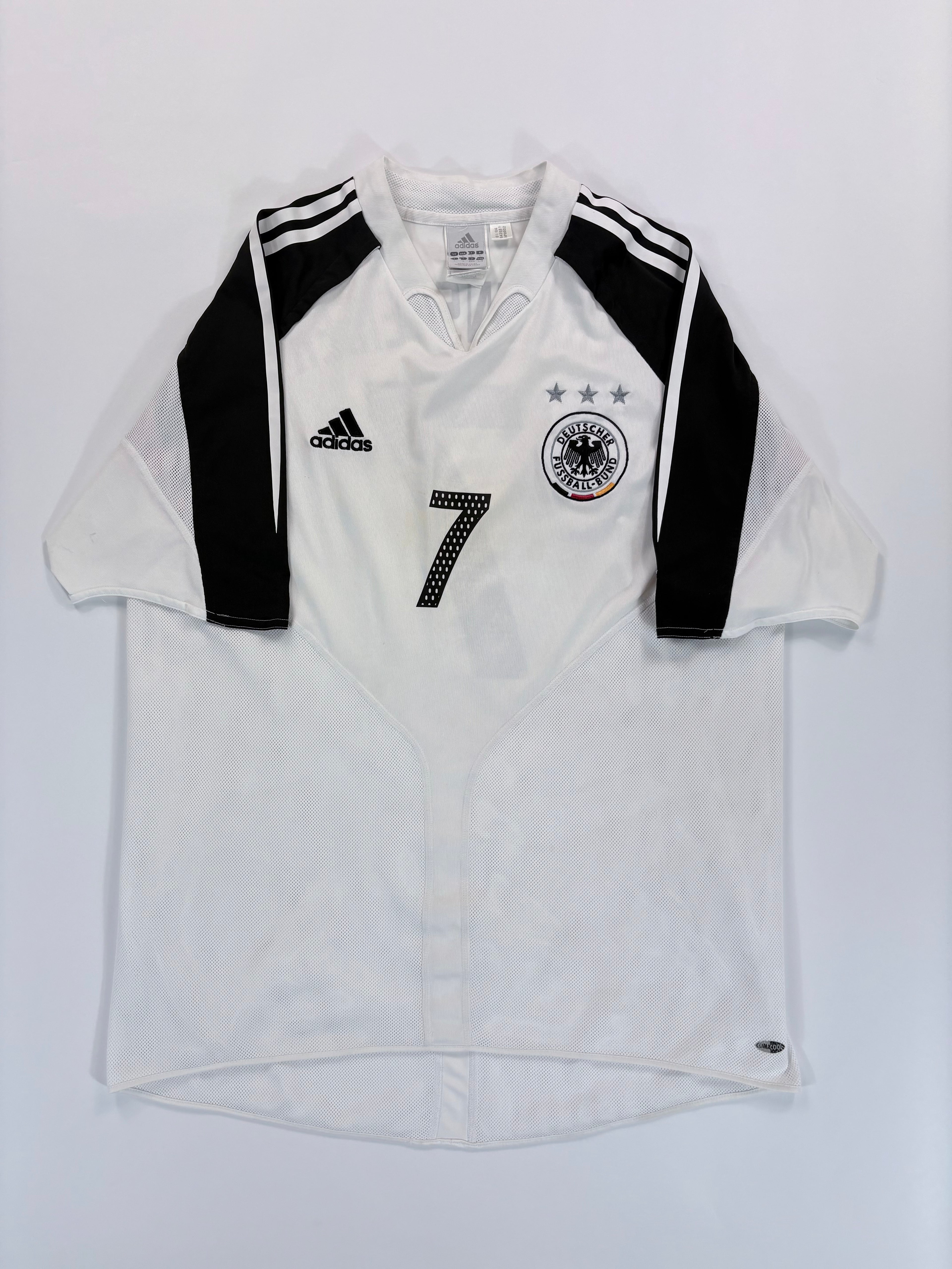 Deutschland Heimtrikot EM 2004 - #7 Schweinsteiger - L