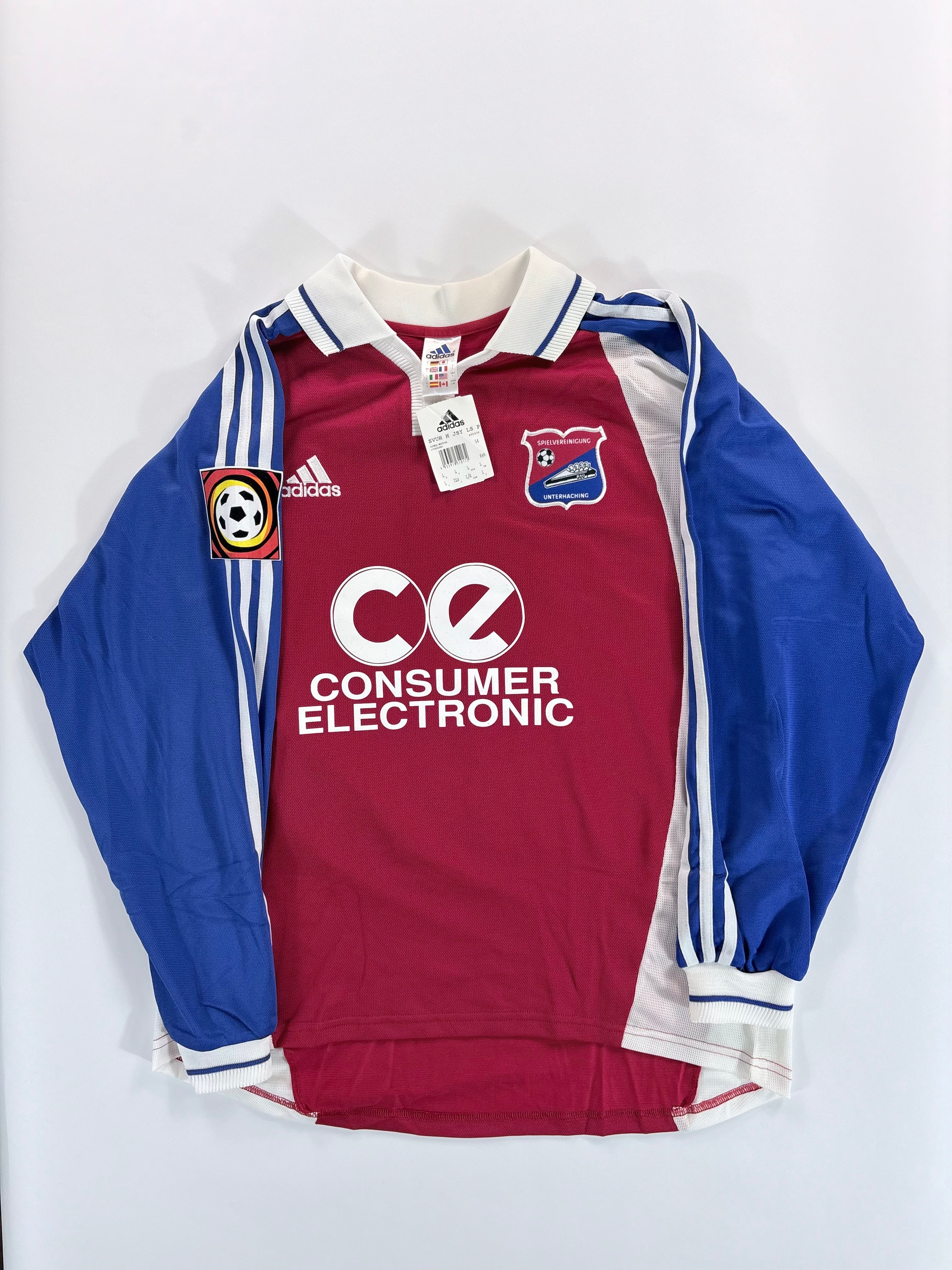 SpVgg Unterhaching Heimtrikot 2000/2001 - #26 Breitenreiter - L - Mit Etikett