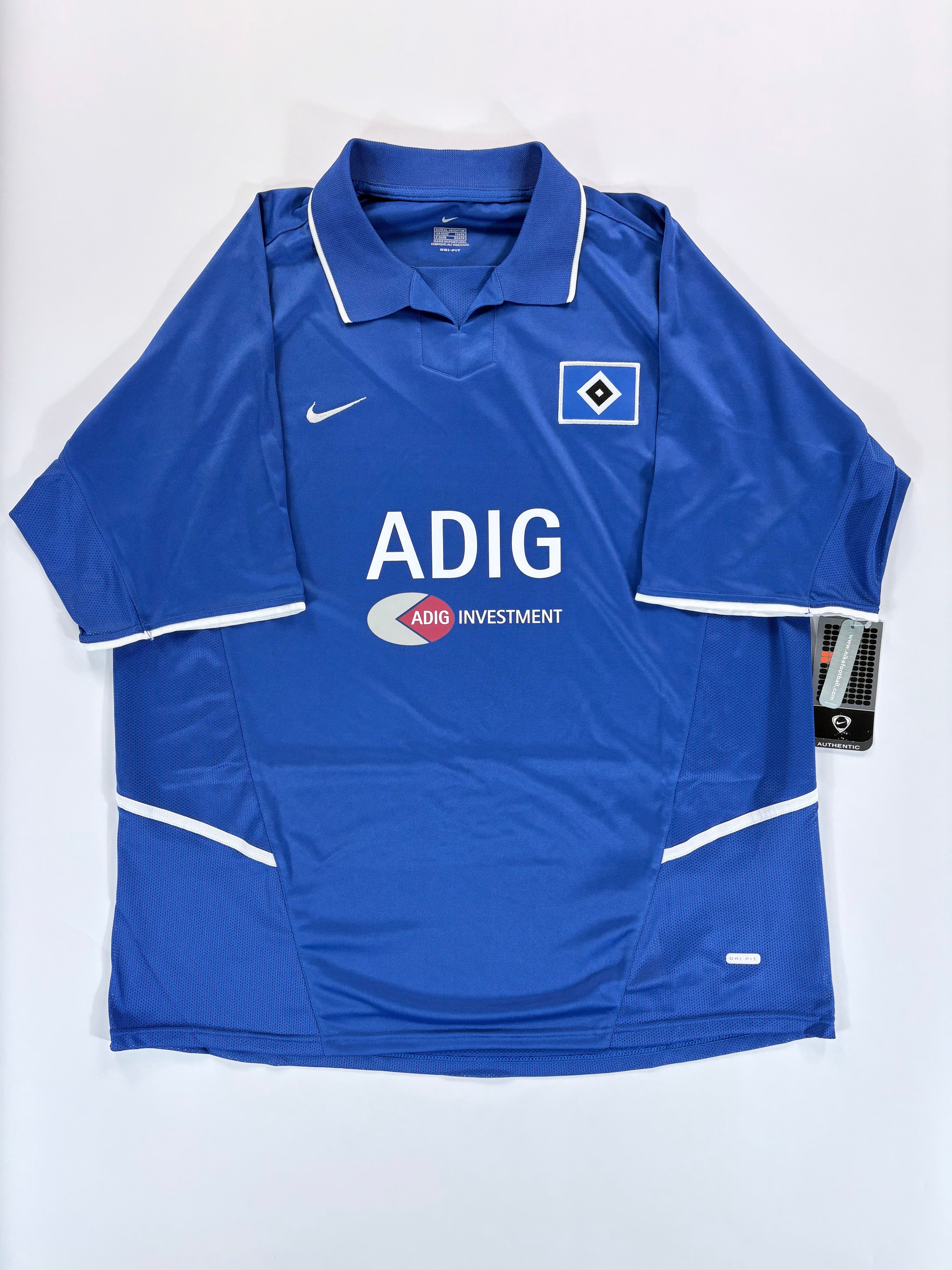 Hamburger SV Auswärtstrikot 2003/2004 - XL - Mit Etikett