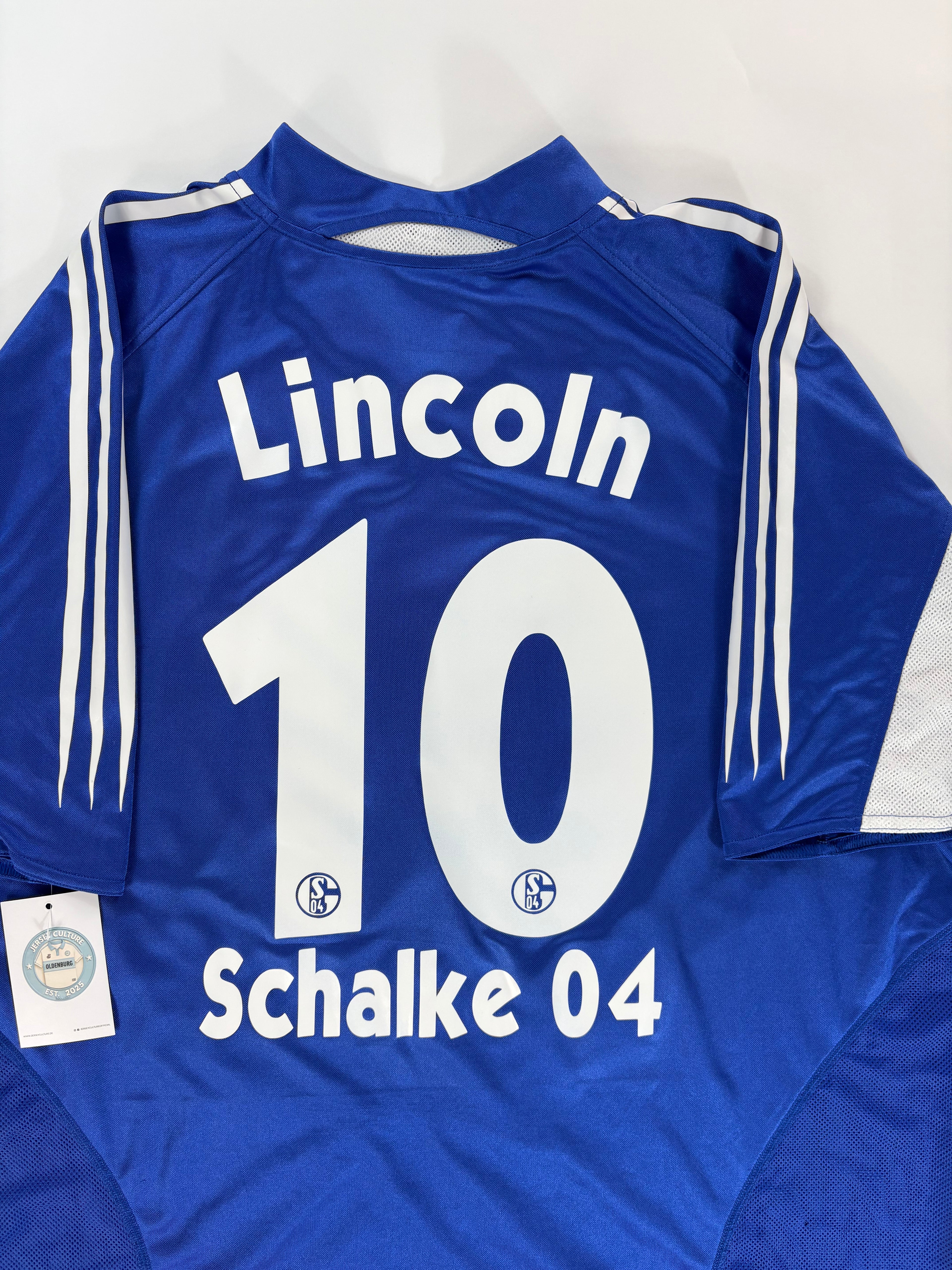 Schalke 04 Heimtrikot 2004/2005 - #10 Lincoln - XXL