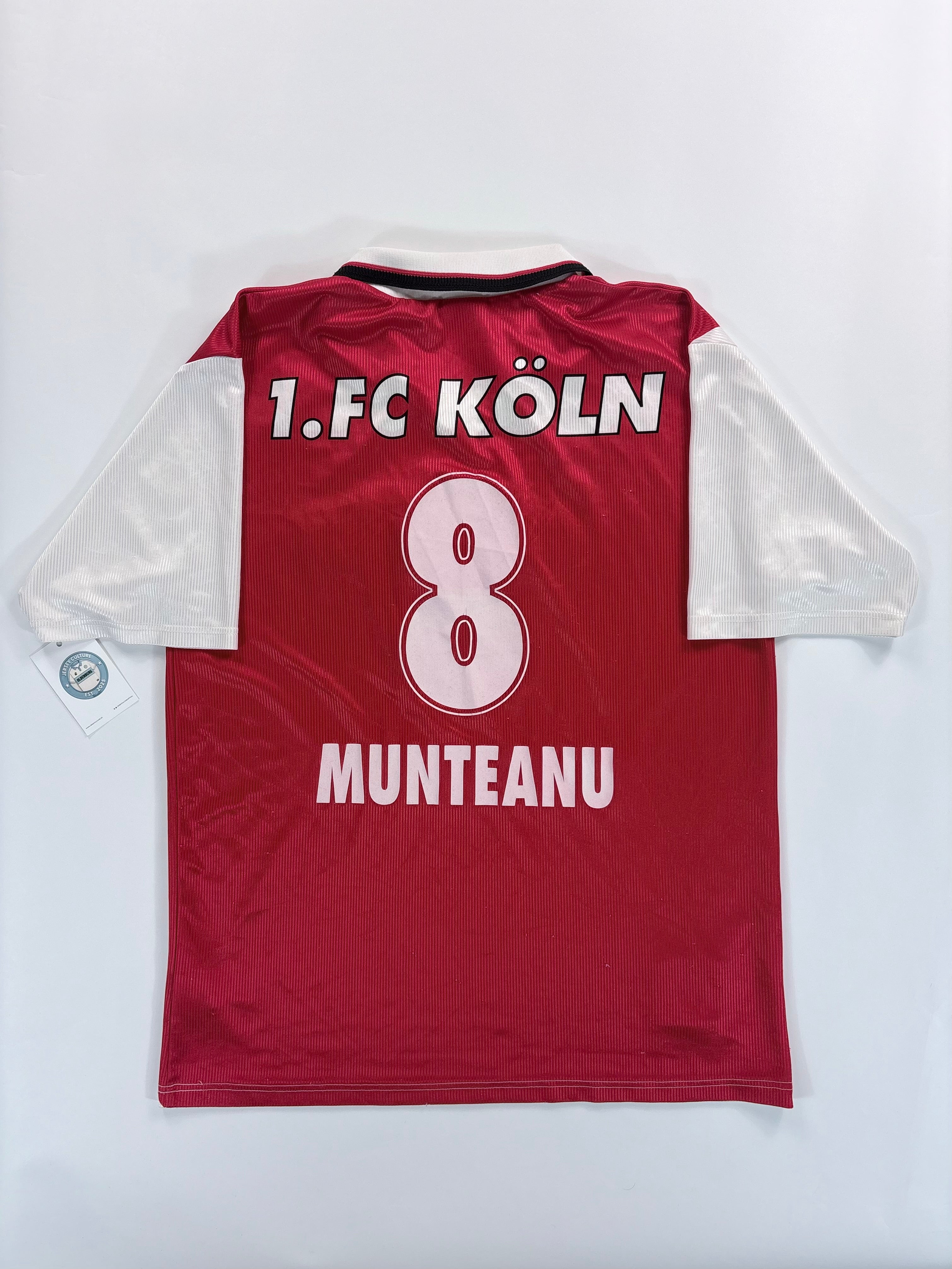 1. FC Köln Jubiläumstrikot 1997/1998 - #8 Munteanu - M