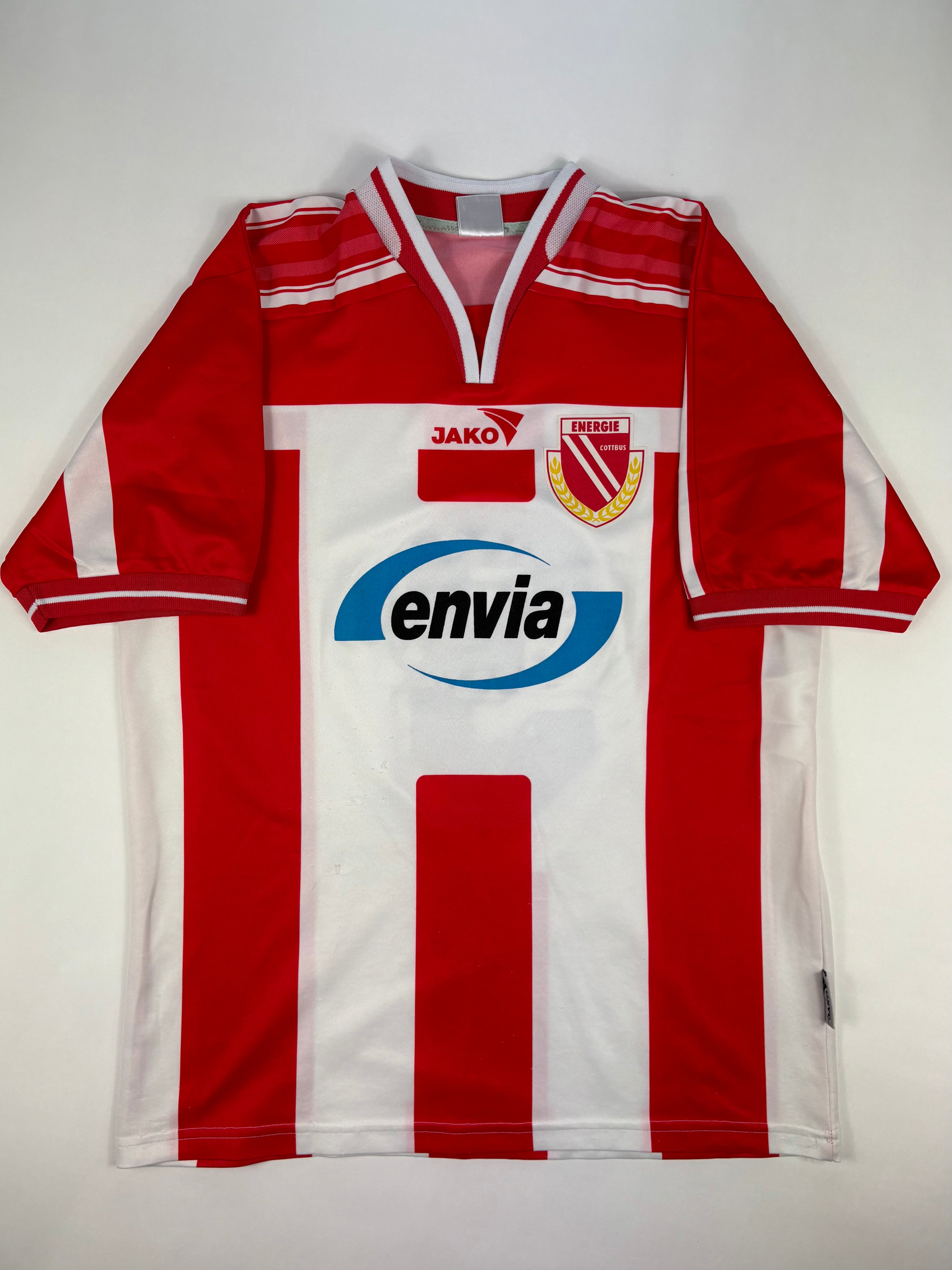 Energie Cottbus Heimtrikot 2001/2002 - #3 Beeck - L