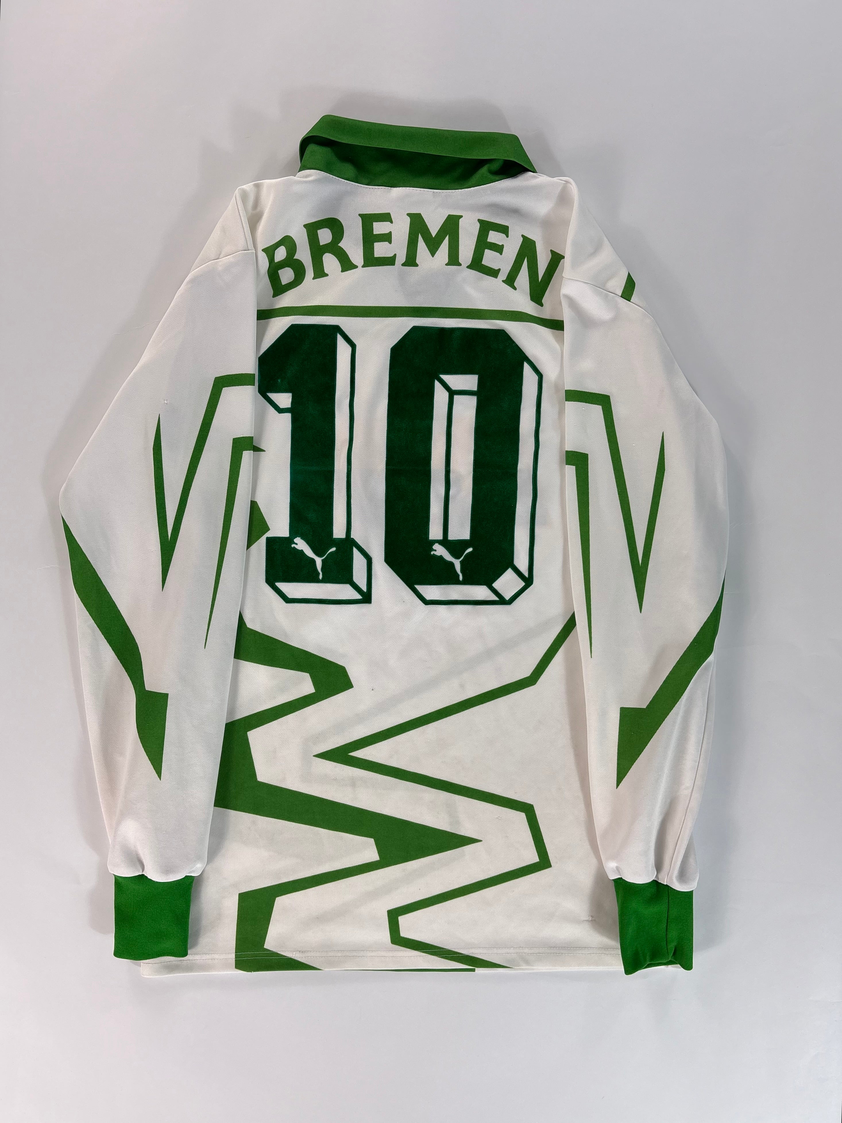 Werder Bremen Heimtrikot 1993/1994 - #10 Herzog - S