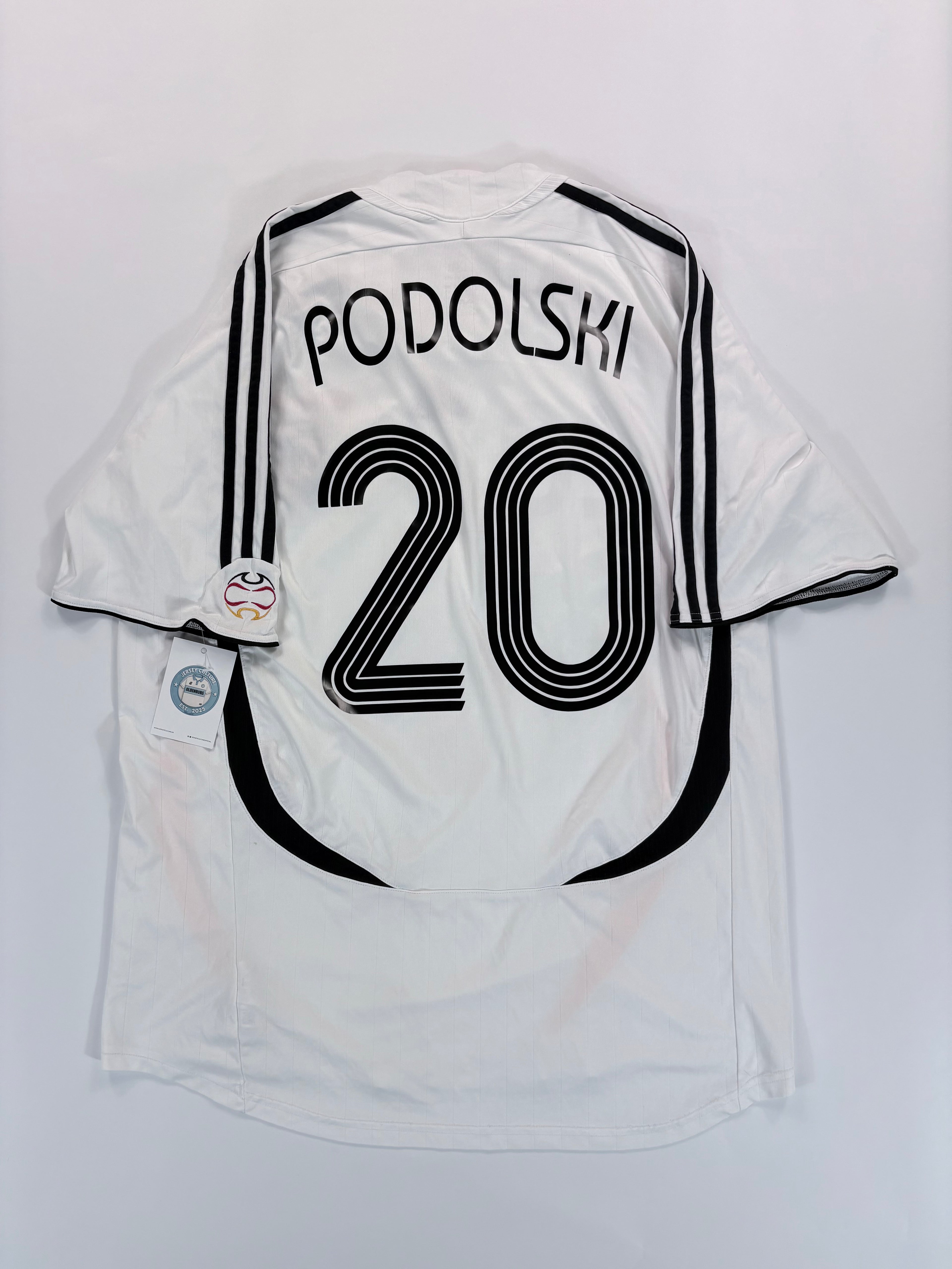 Deutschland Heimtrikot WM 2006 - #20 Podolski - XL