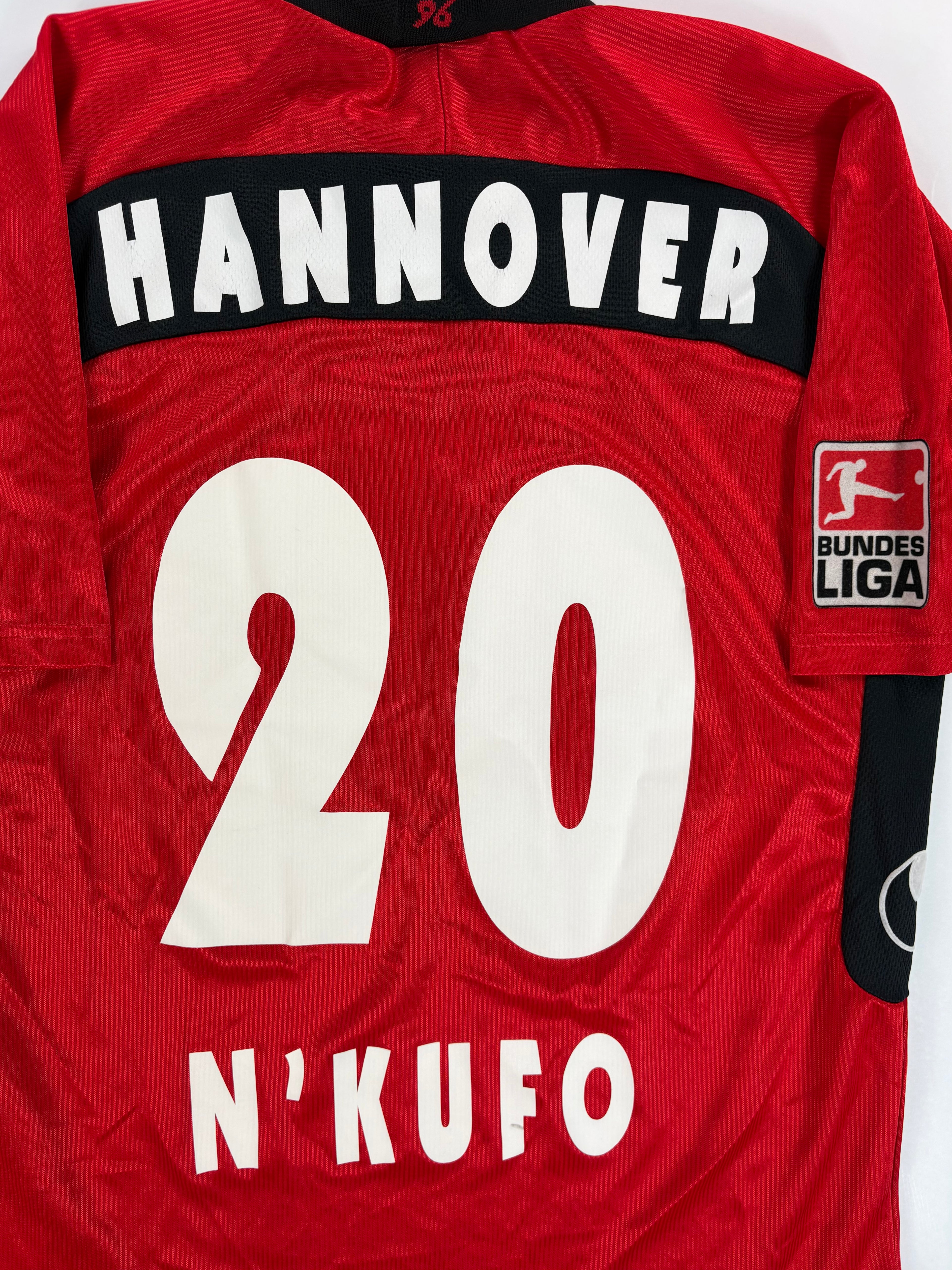 Hannover 96 Heimtrikot 2002/2003 - #20 Nkufo - M