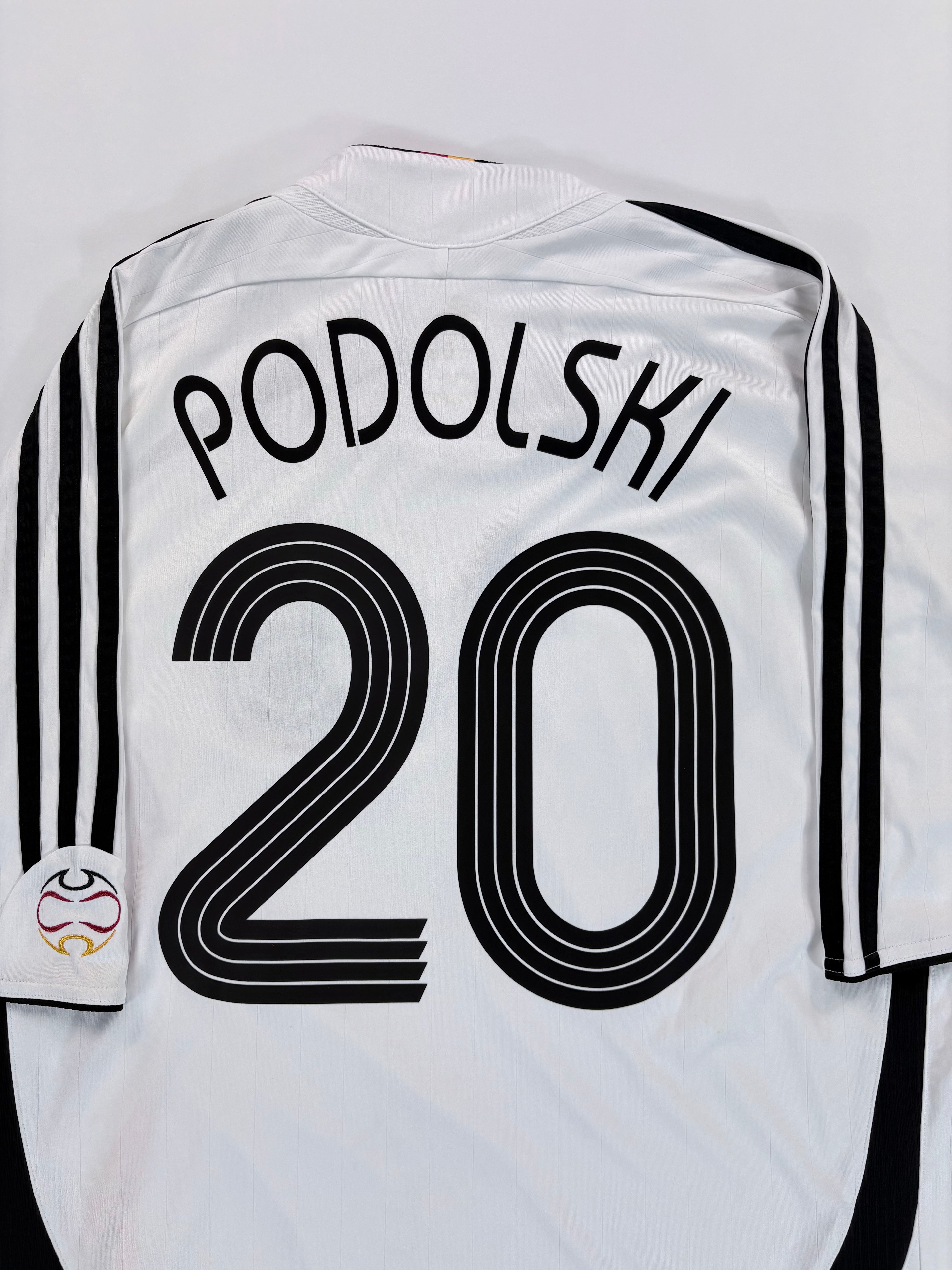 Deutschland Heimtrikot WM 2006 - #20 Podolski - XL