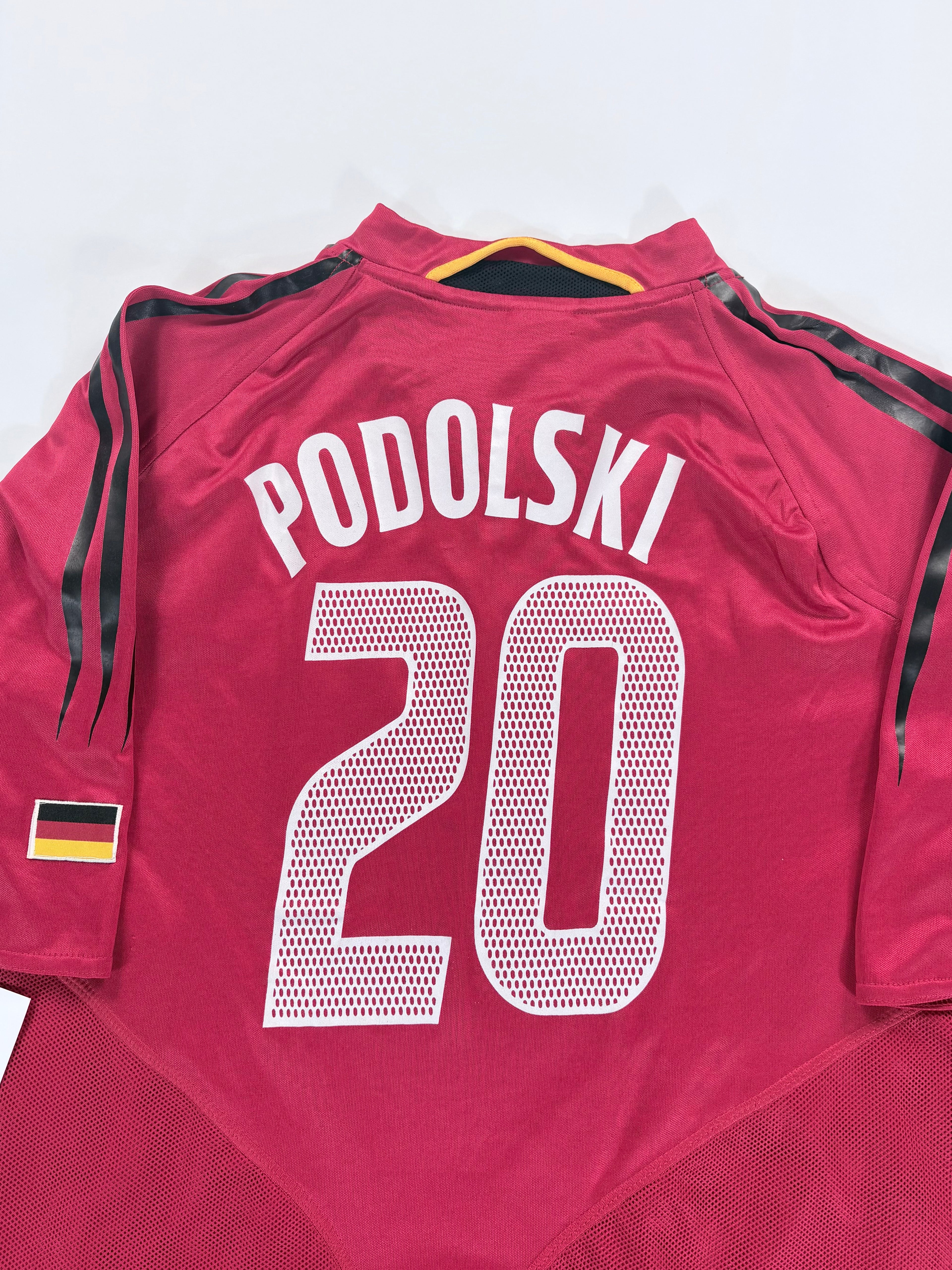 Deutschland 3. Trikot EM 2004 - #20 Podolski - XXL