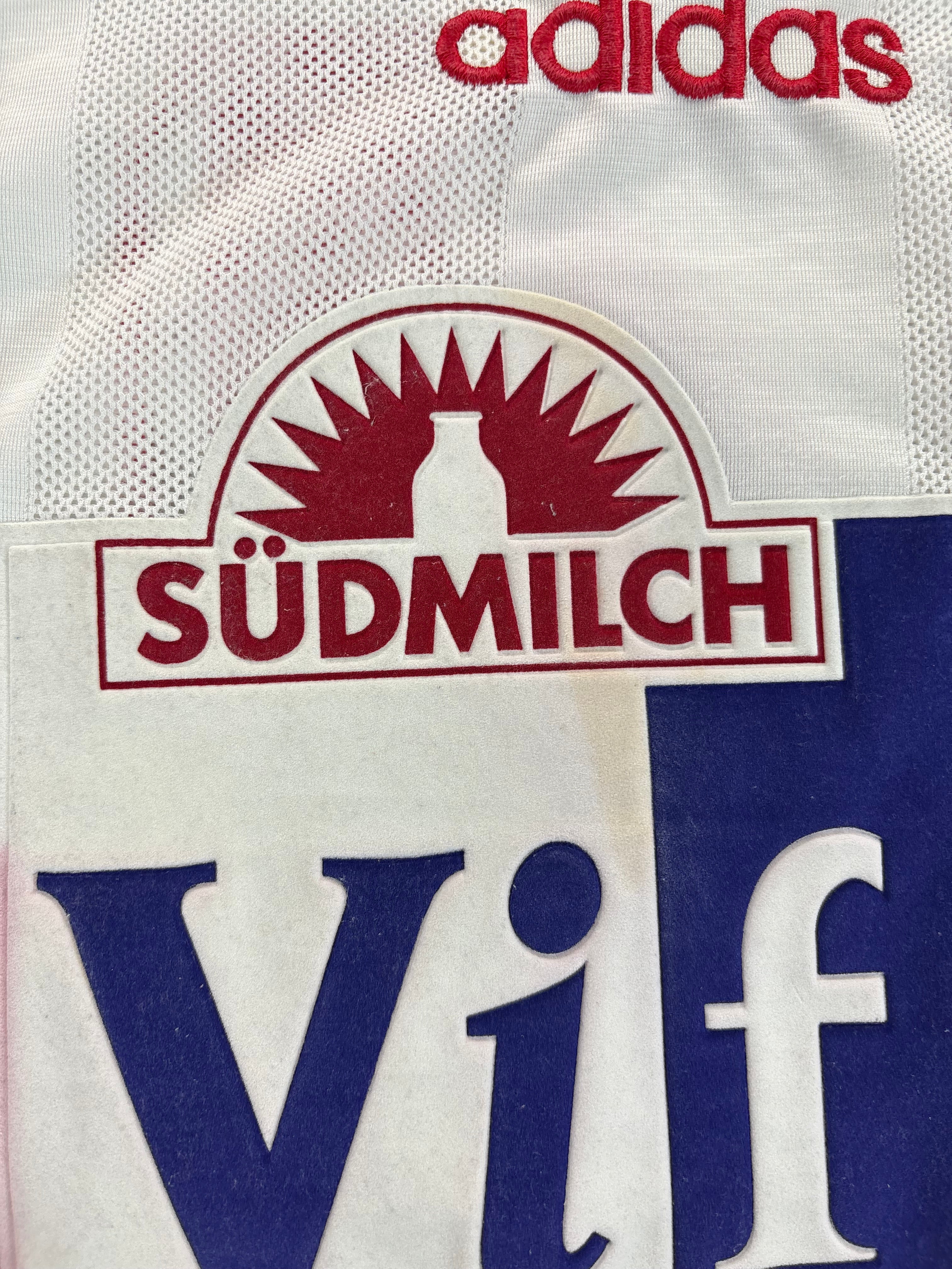 VfB Stuttgart Heimtrikot 1996/1997 - #14 Schneider - XXL