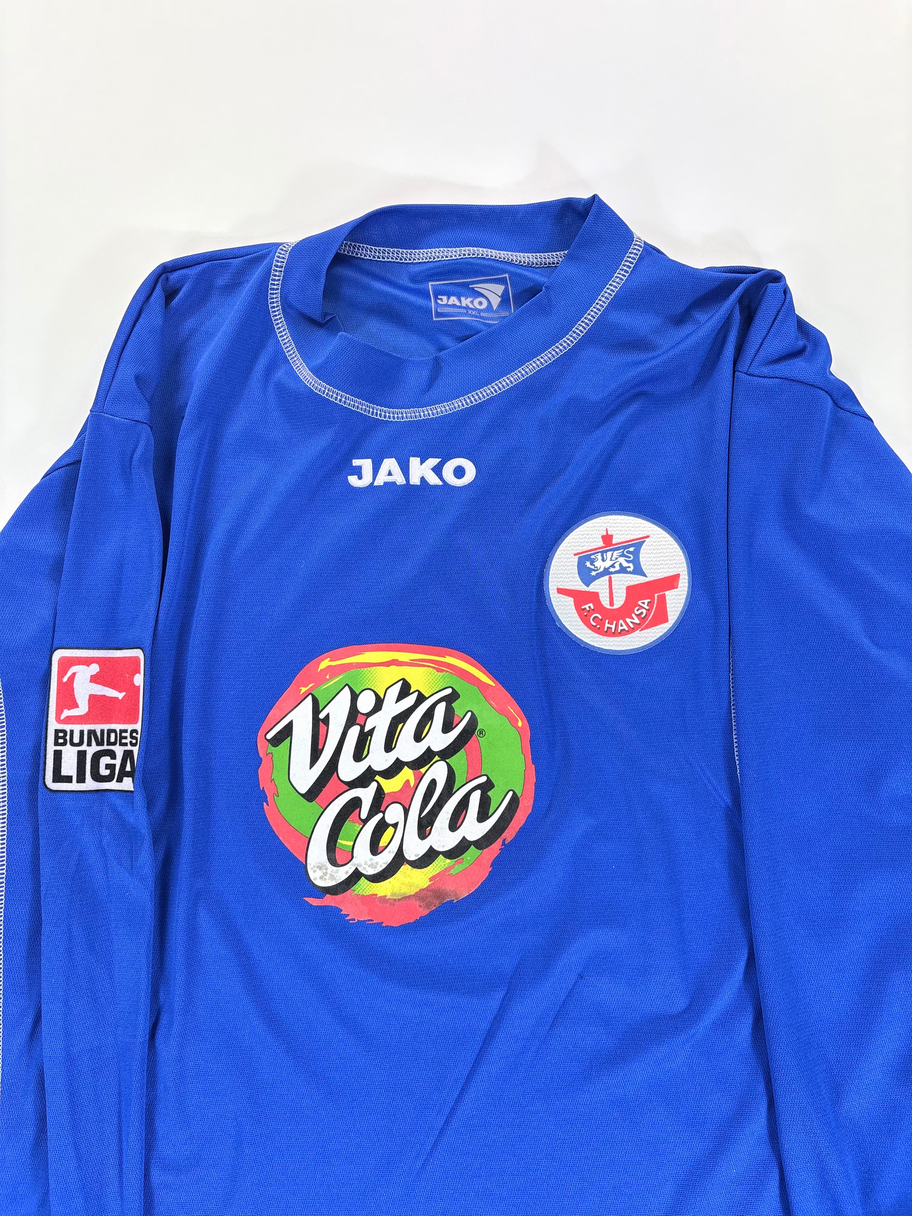 Hansa Rostock Heimtrikot 2002/2003 - #13 Beierle - XXL - Spielertrikot/Matchpreprared