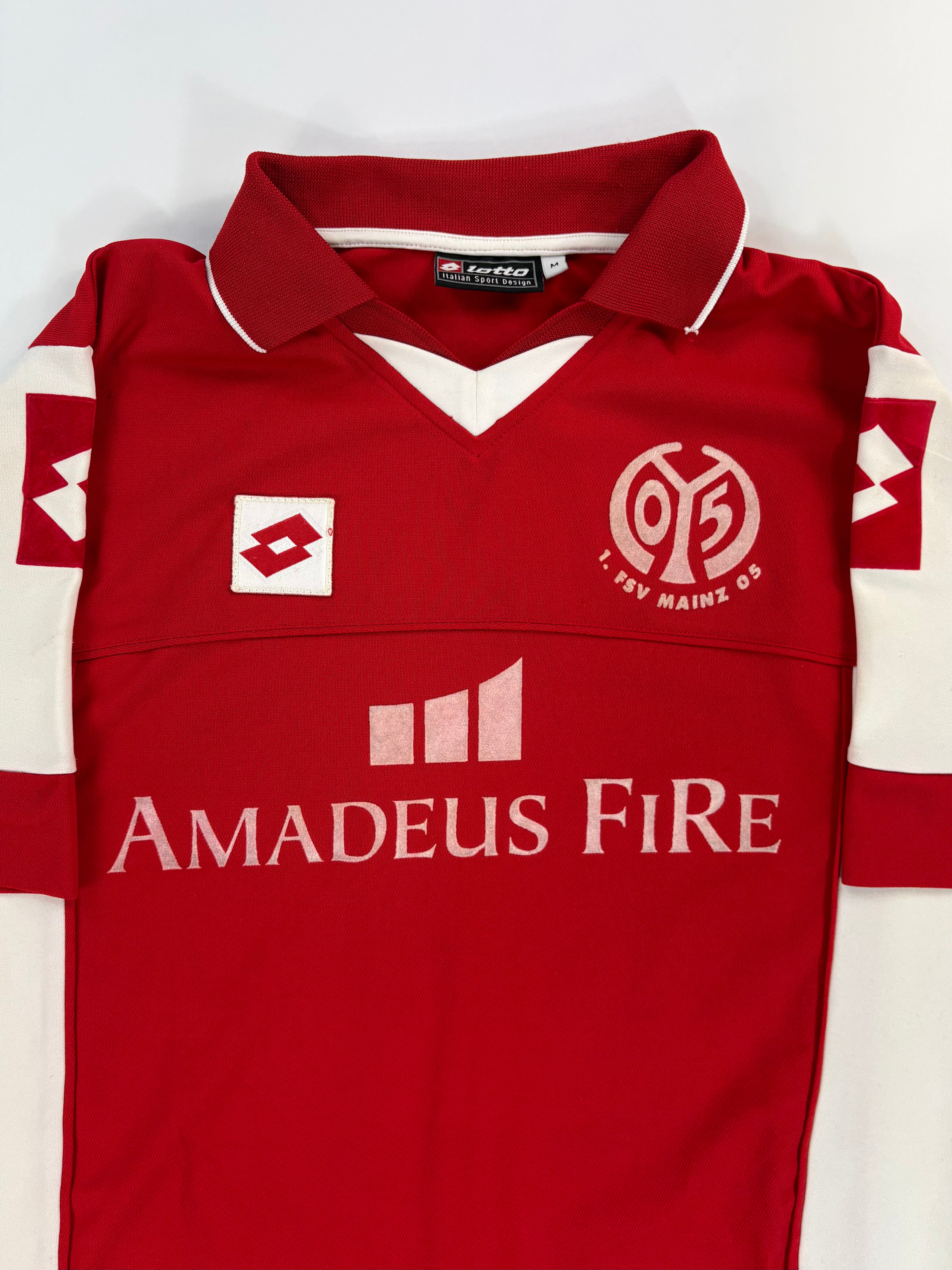 Mainz 05 Heimtrikot 2003/2004 - #33 Azaouagh - M
