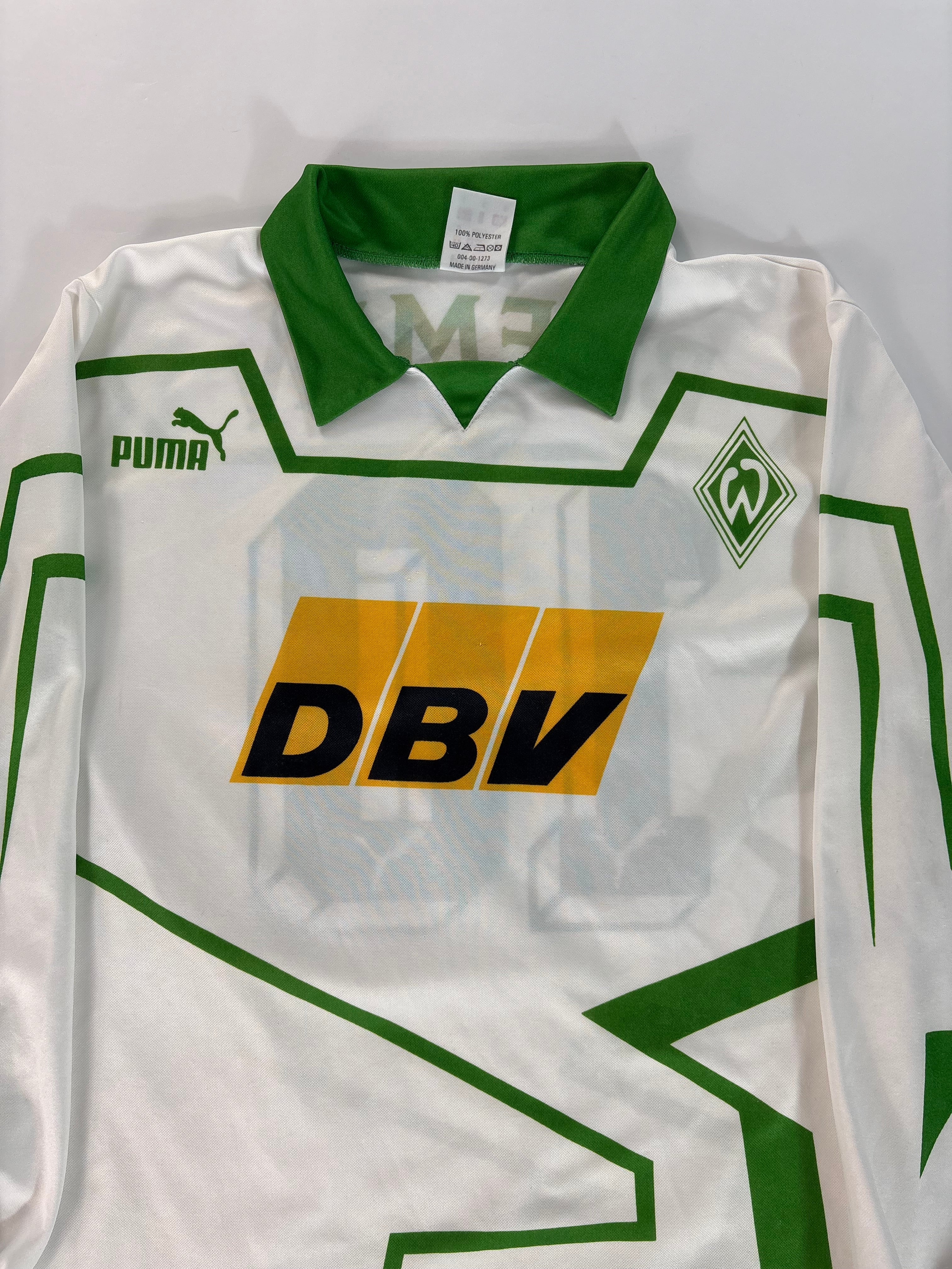 Werder Bremen Heimtrikot 1993/1994 - #10 Herzog - S