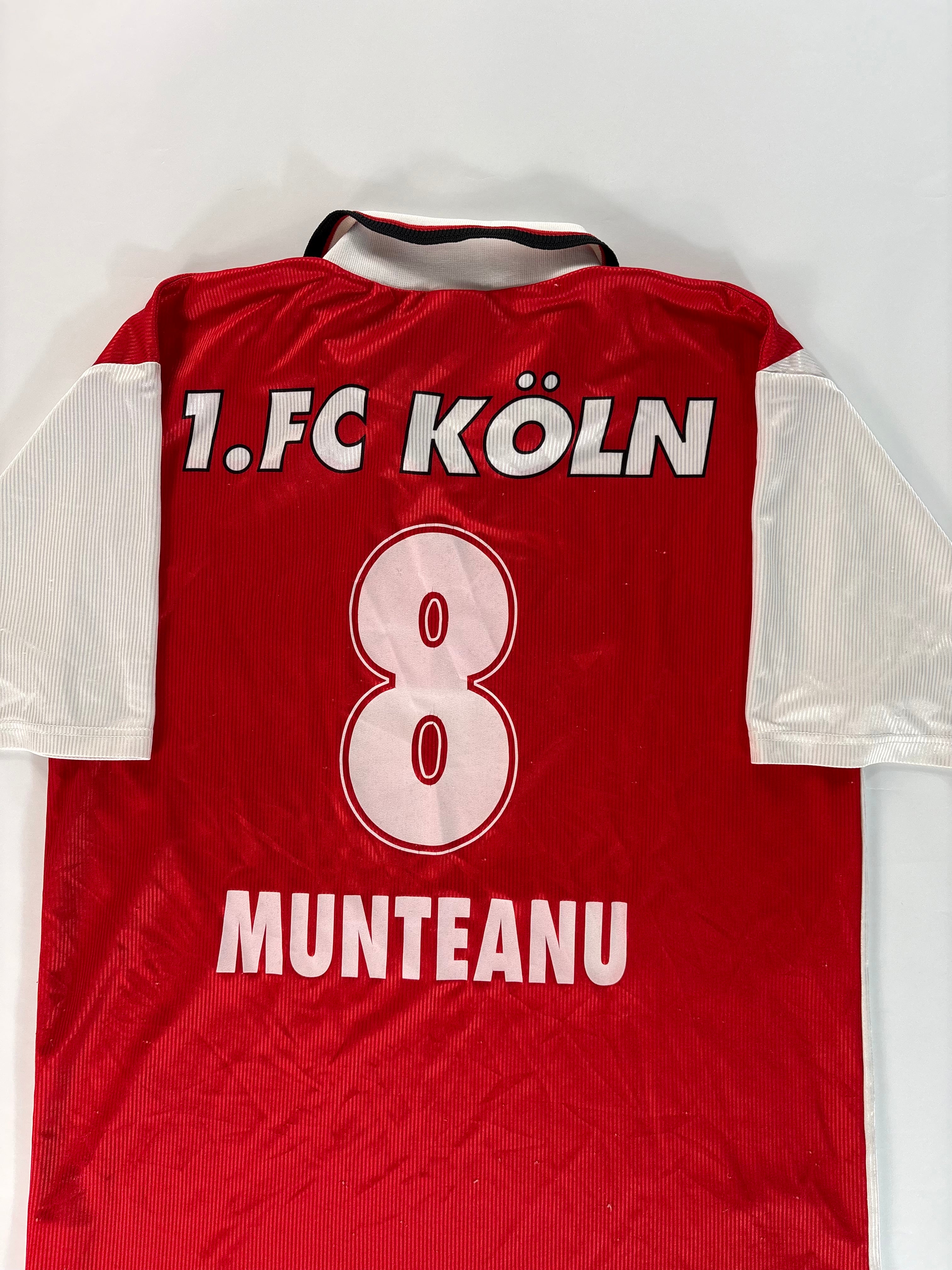 1. FC Köln Jubiläumstrikot 1997/1998 - #8 Munteanu - M