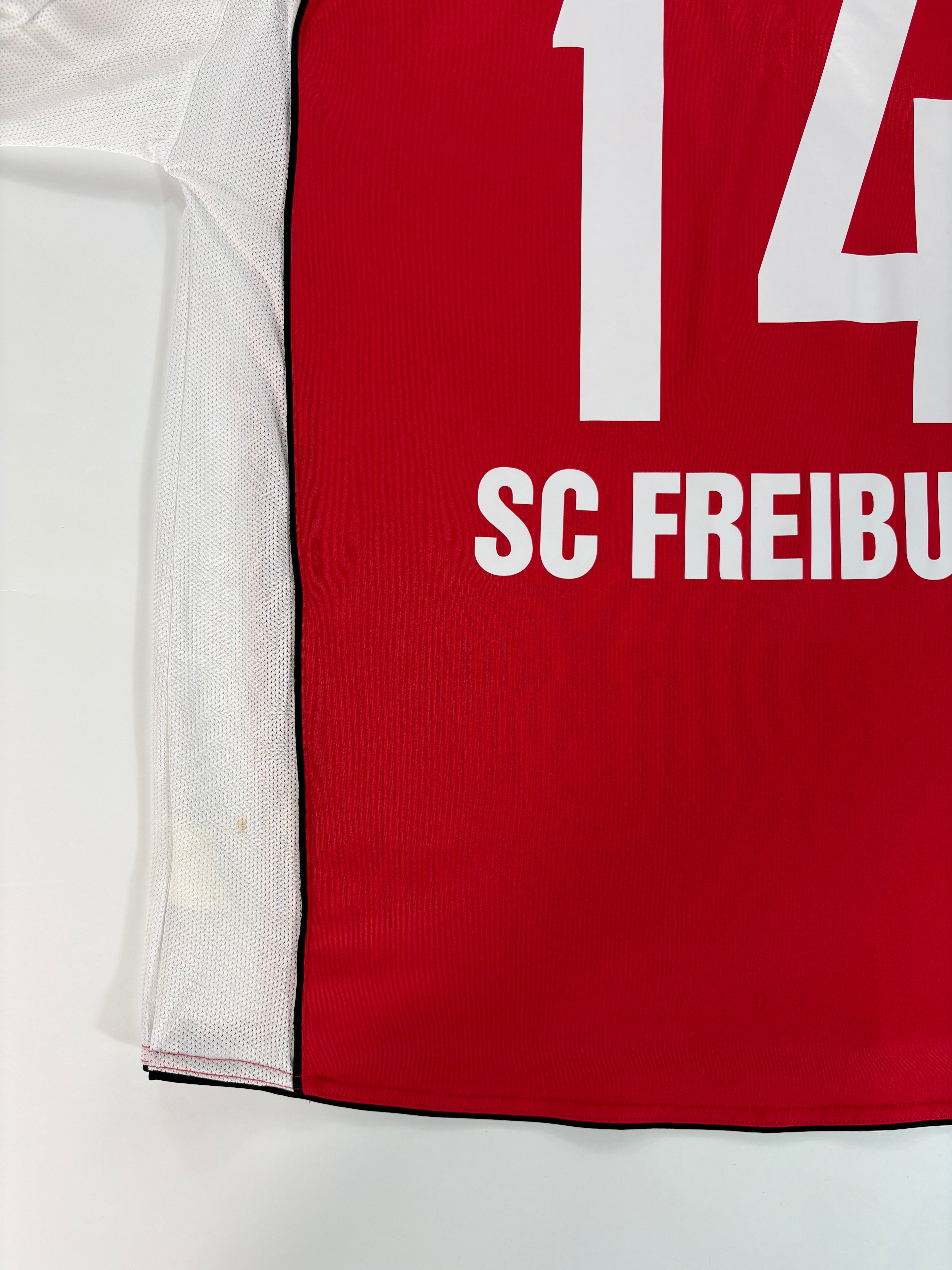 SC Freiburg Heimtrikot 2007/2008 - #14 Schlitte - XL - Matchprepared