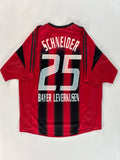 Bayer 04 Leverkusen Heimtrikot 2004/2005 - #25 Schneider - L
