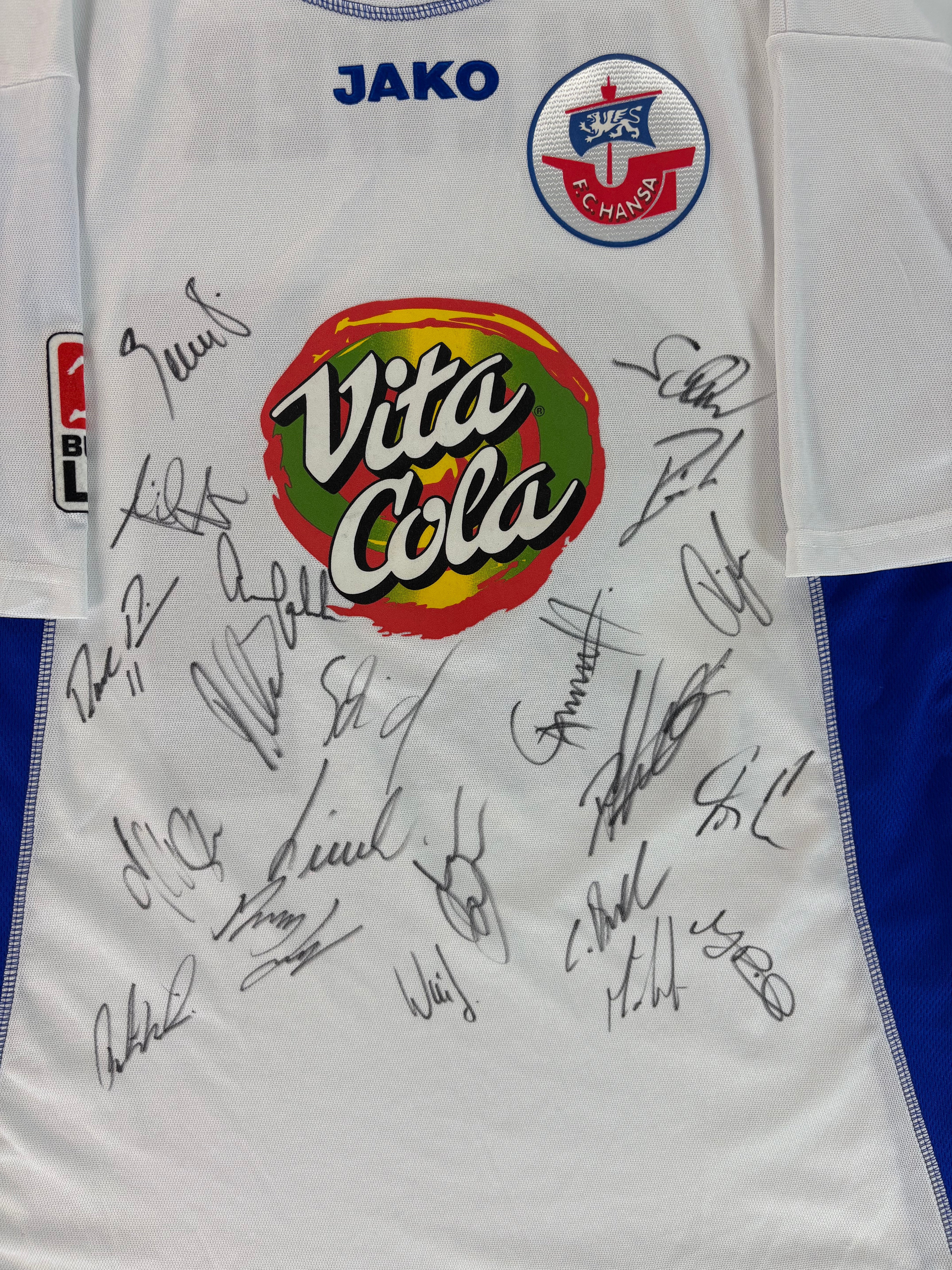 Hansa Rostock Auswärtstrikot 2002/2003 - #21 Klewer - XL