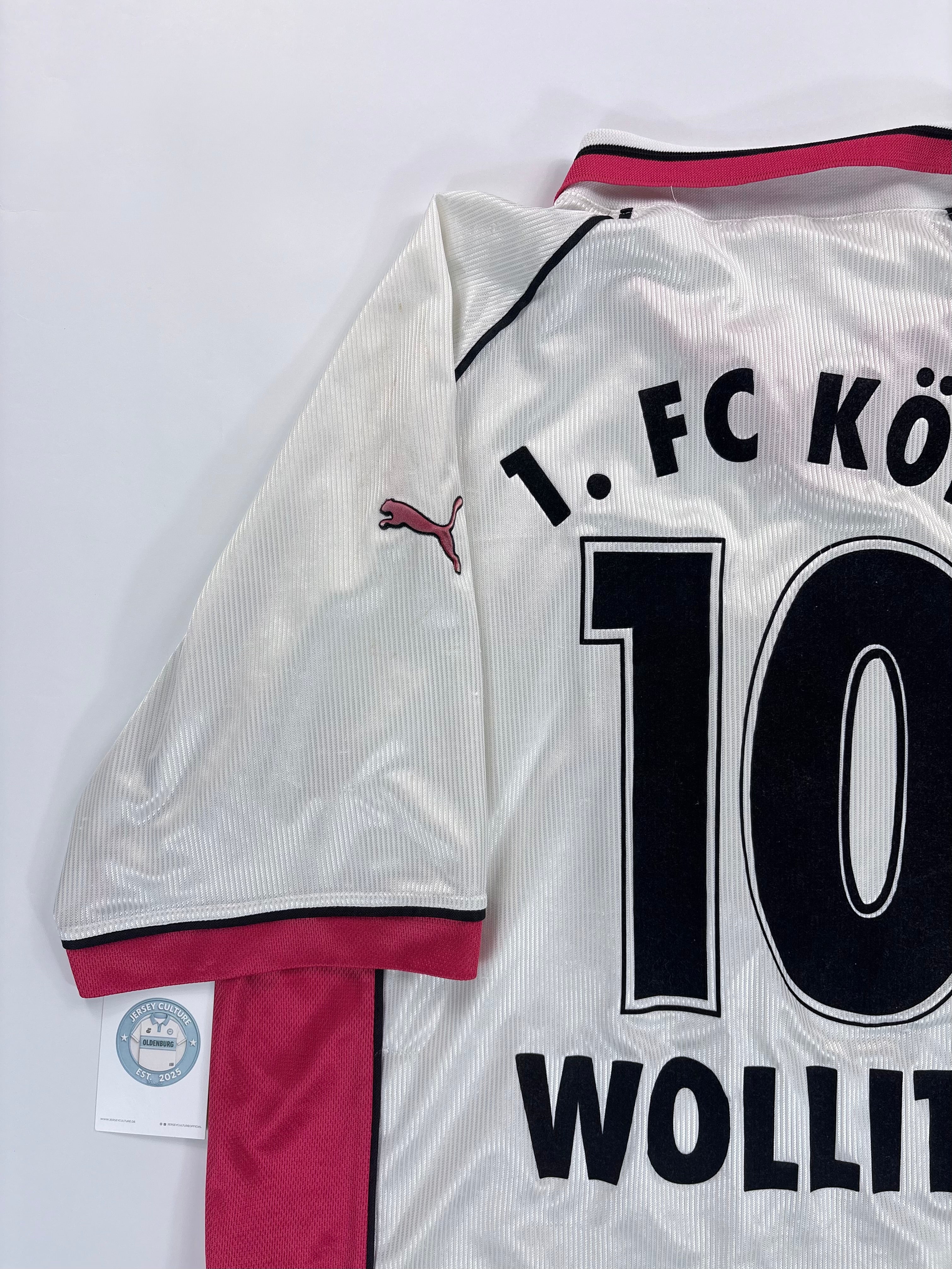 1. FC Köln Heimtrikot 1998/1999 - #10 Wollitz - XXL