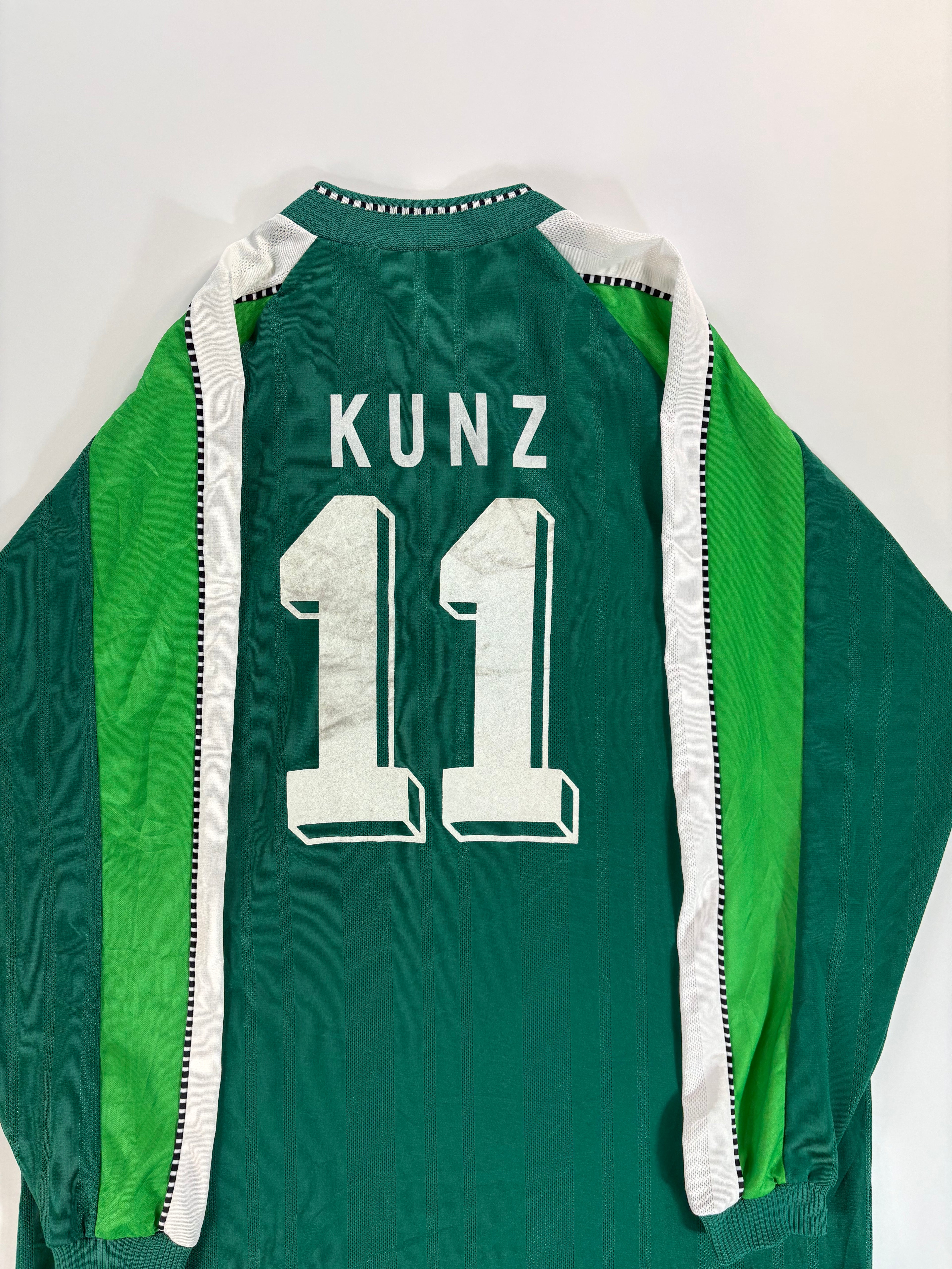 Werder Bremen Heimtrikot 1997/1998 - #11 Kunz - XXL
