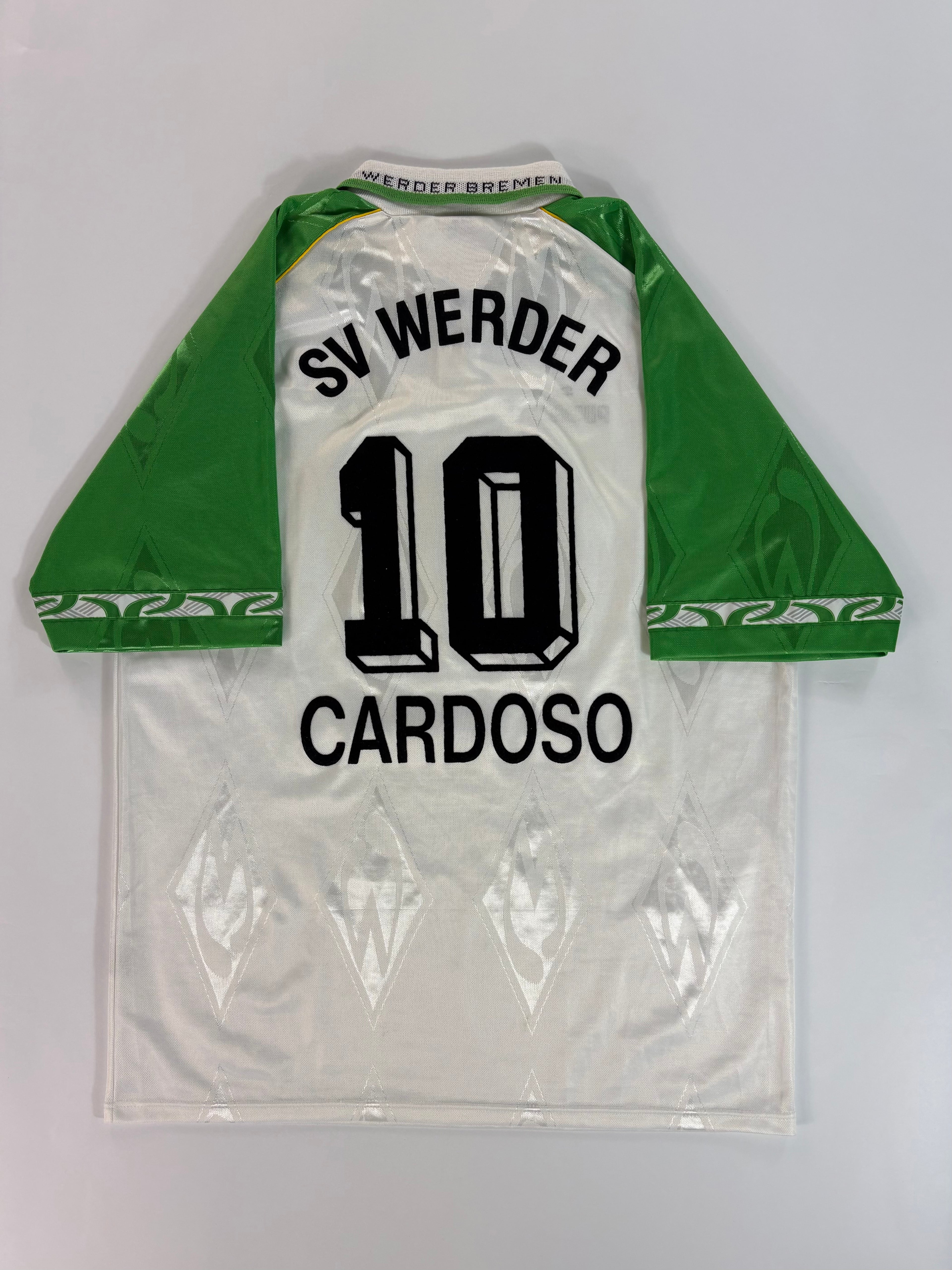 Werder Bremen Heimtrikot 1995/1996 - #10 Cardoso - L