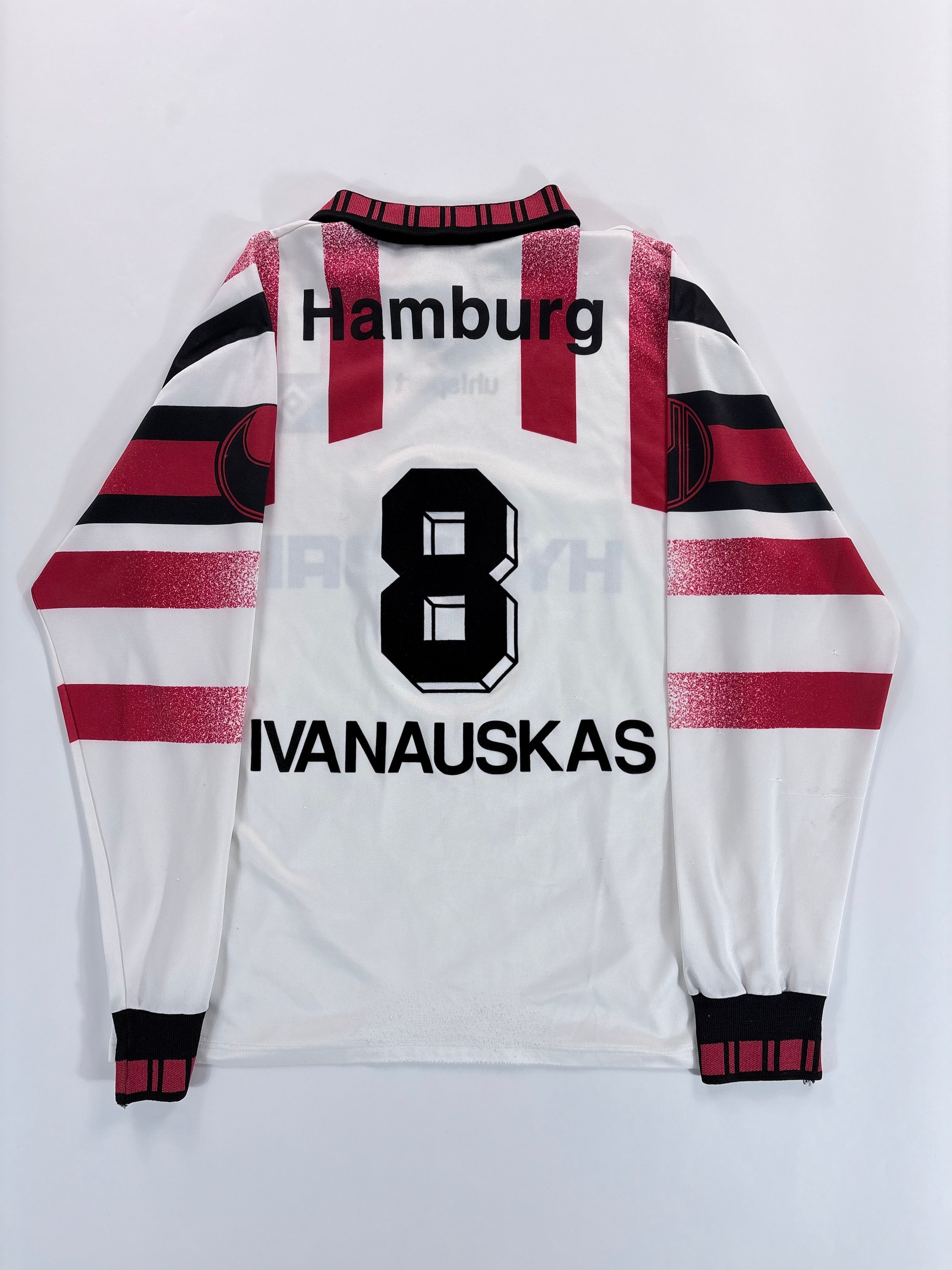 Hamburger SV Heimtrikot 1995/1996 - #8 Ivanauskas - XL