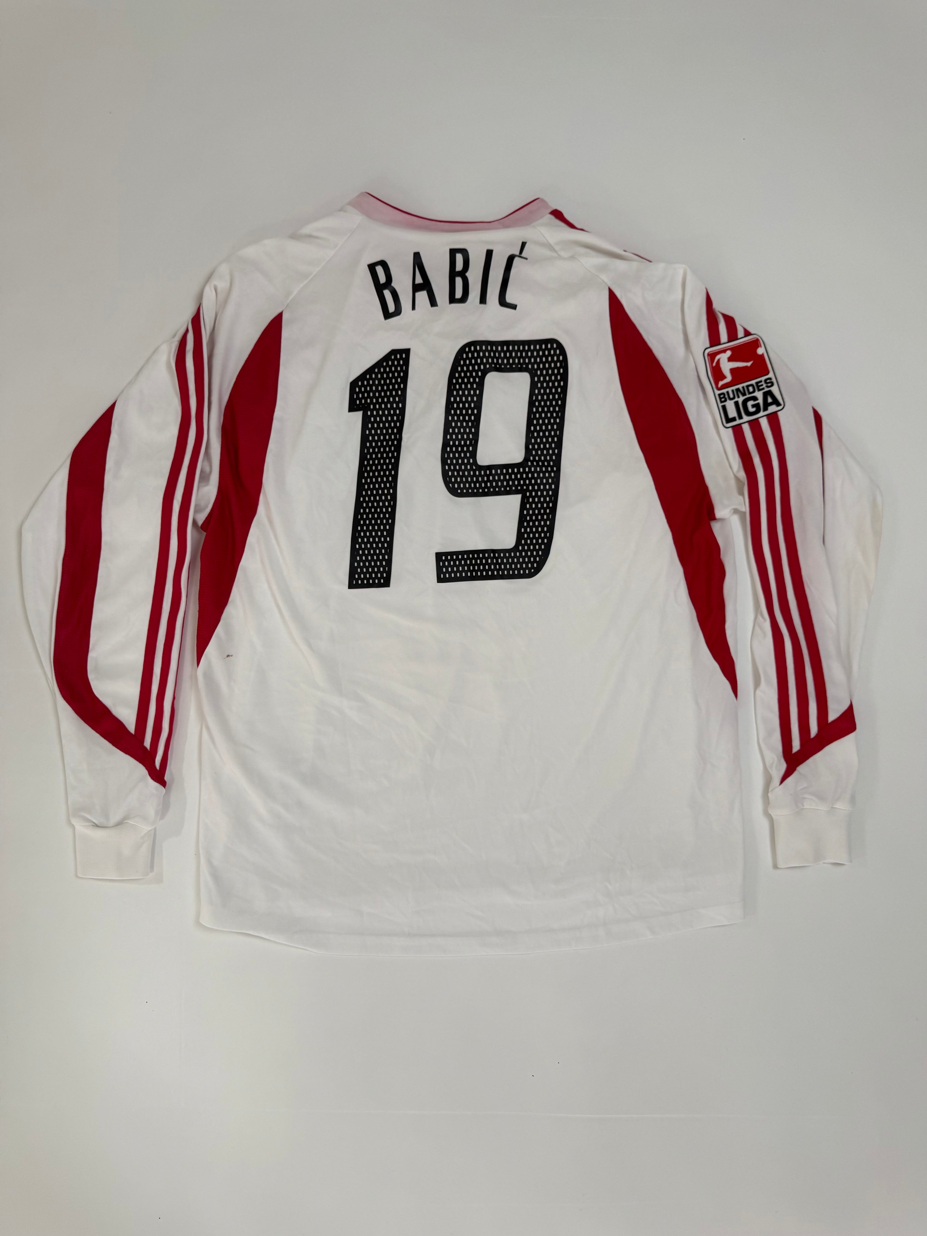 Bayer 04 Leverkusen Heim 03/04 - #19 Babic - L