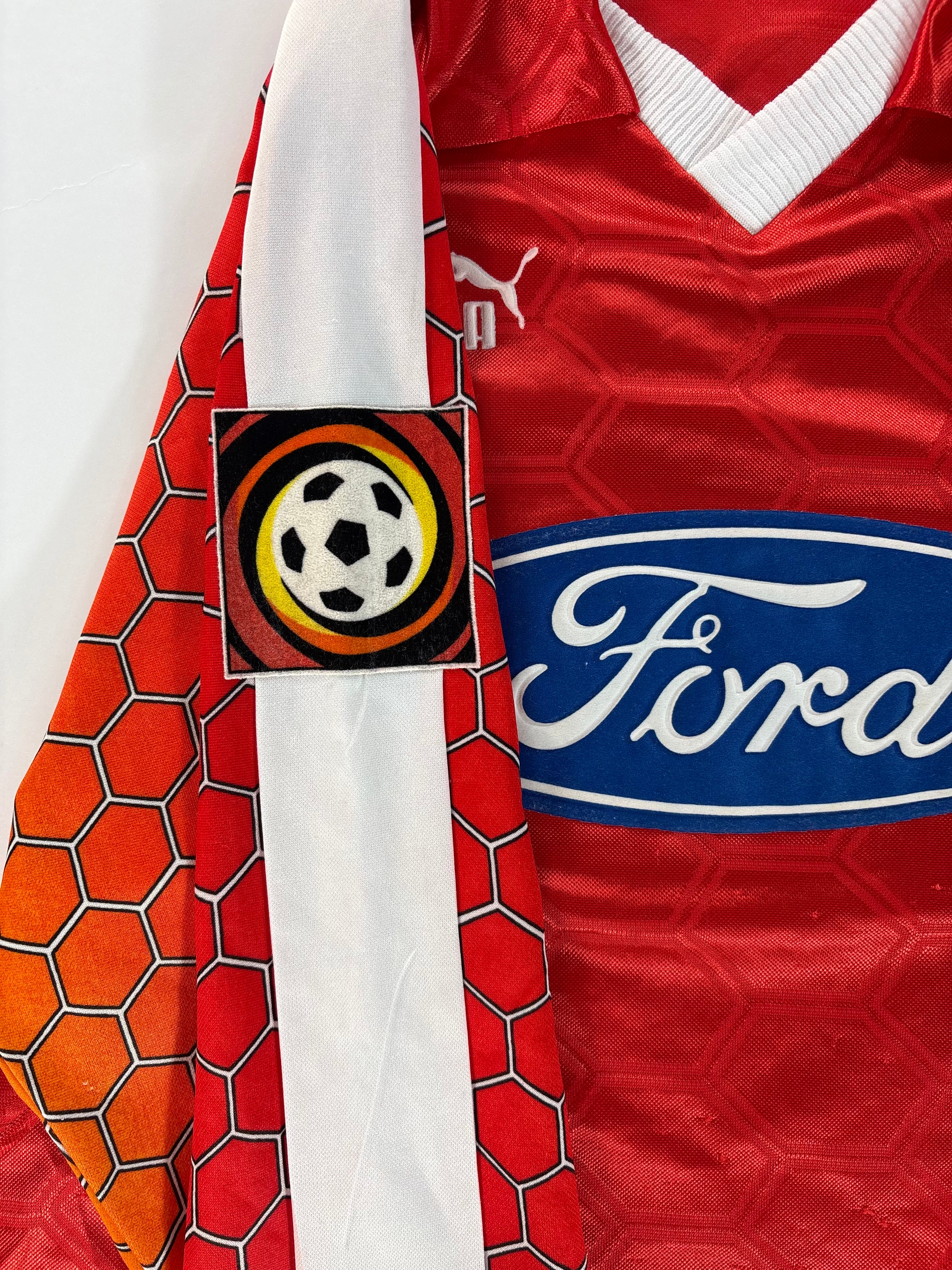 1. FC Köln Heimtrikot 1997/1998 - #9 Polster - XL