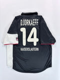 1. FC Kaiserslautern Auswärtstrikot 2000/2001 - #14 Djorkaeff - XL