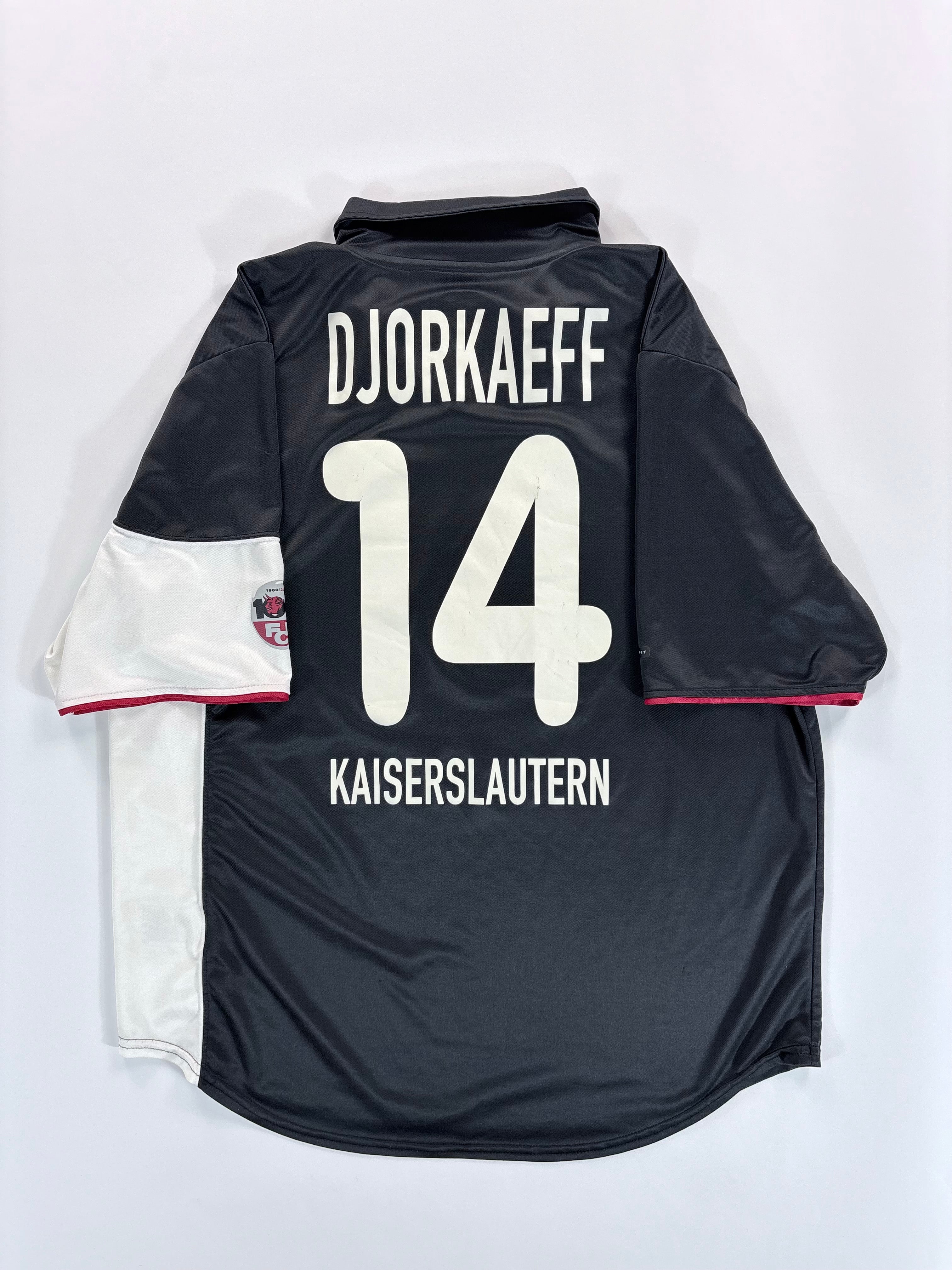1. FC Kaiserslautern Auswärtstrikot 2000/2001 - #14 Djorkaeff - XL