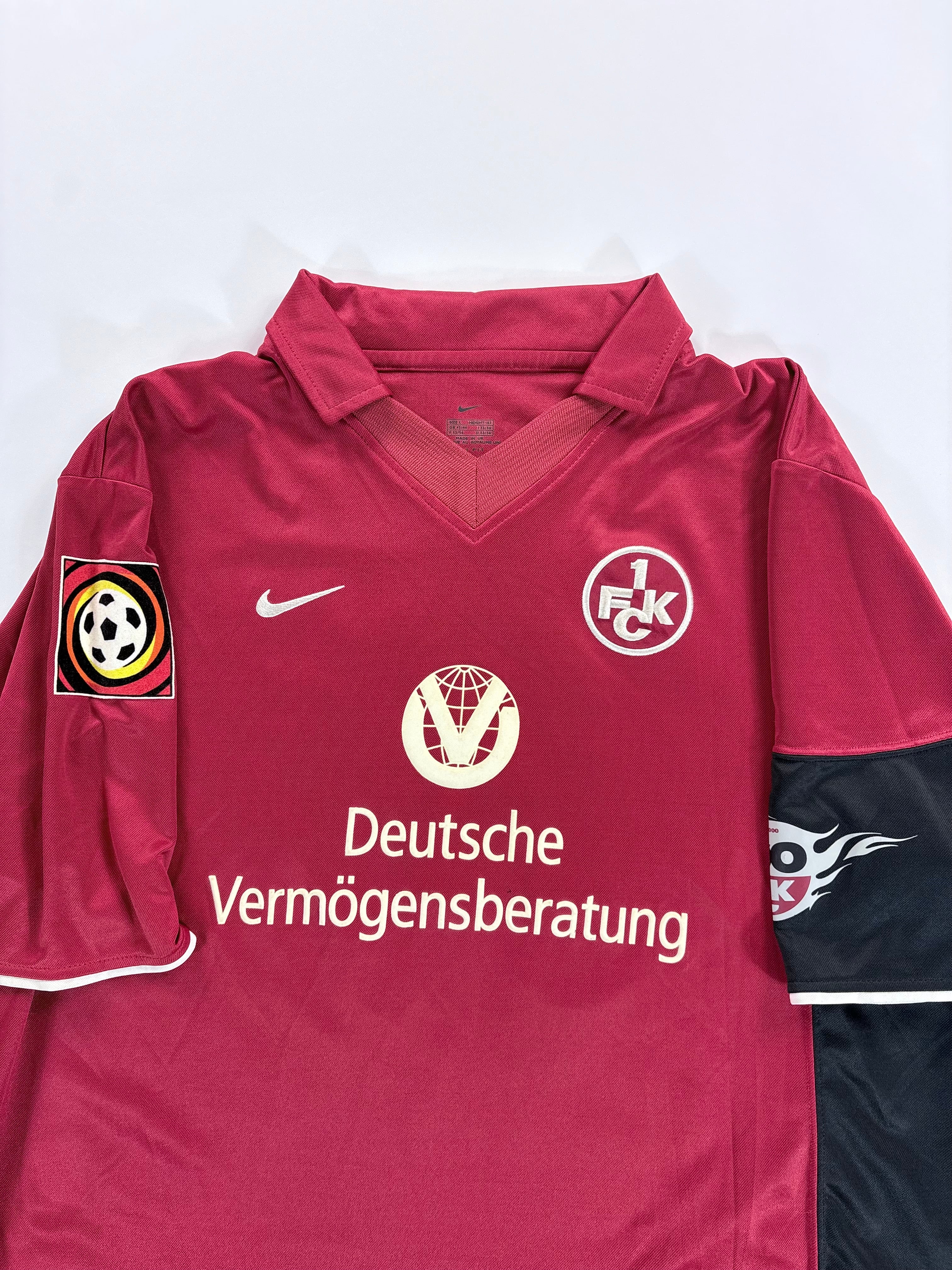 1. FC Kaiserslautern Heimtrikot 2000/2001 - #18 Dominguez - L - Matchworn