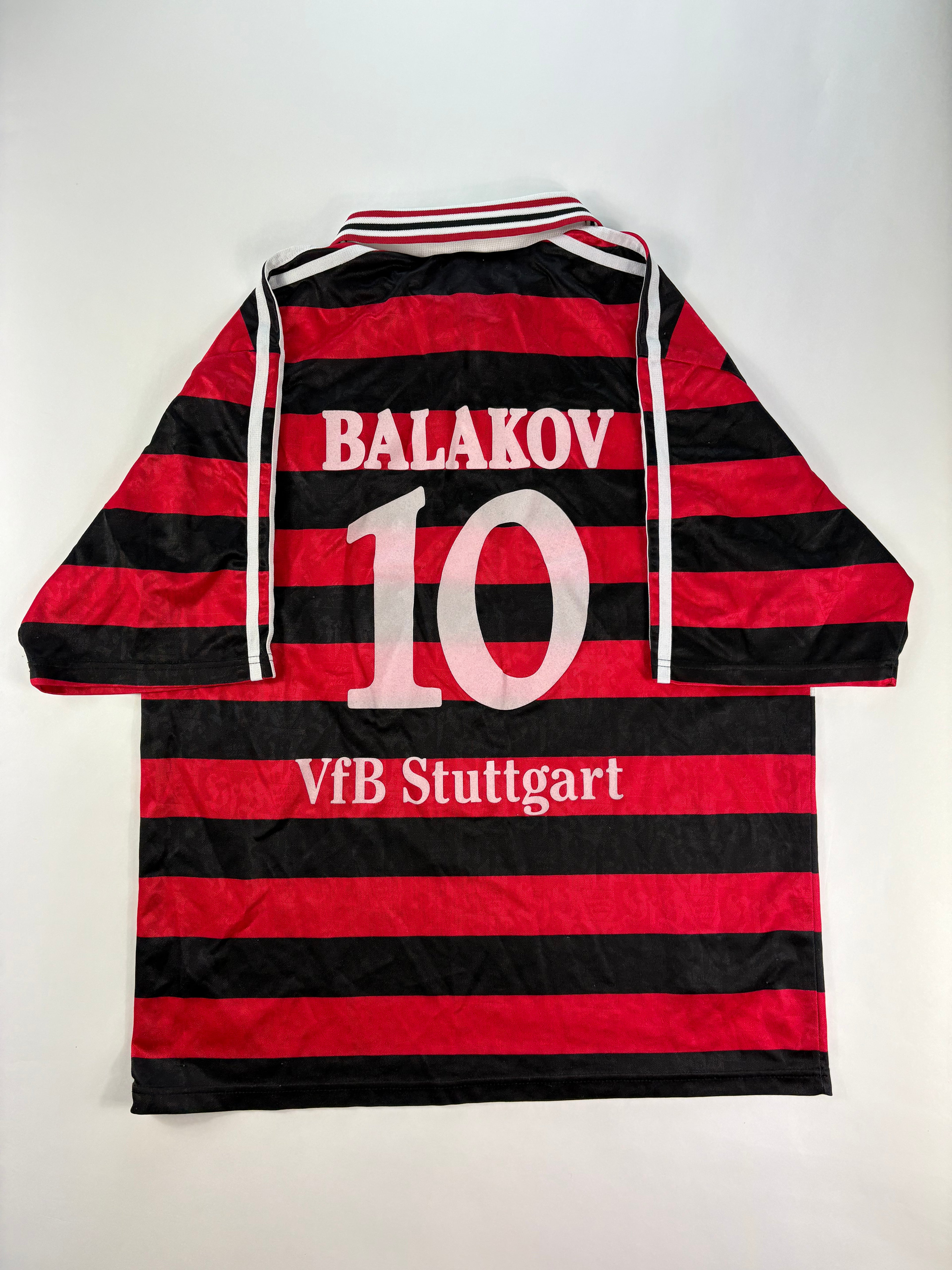 VfB Stuttgart Auswärtstrikot 1997/1998 - #10 Balakov - L